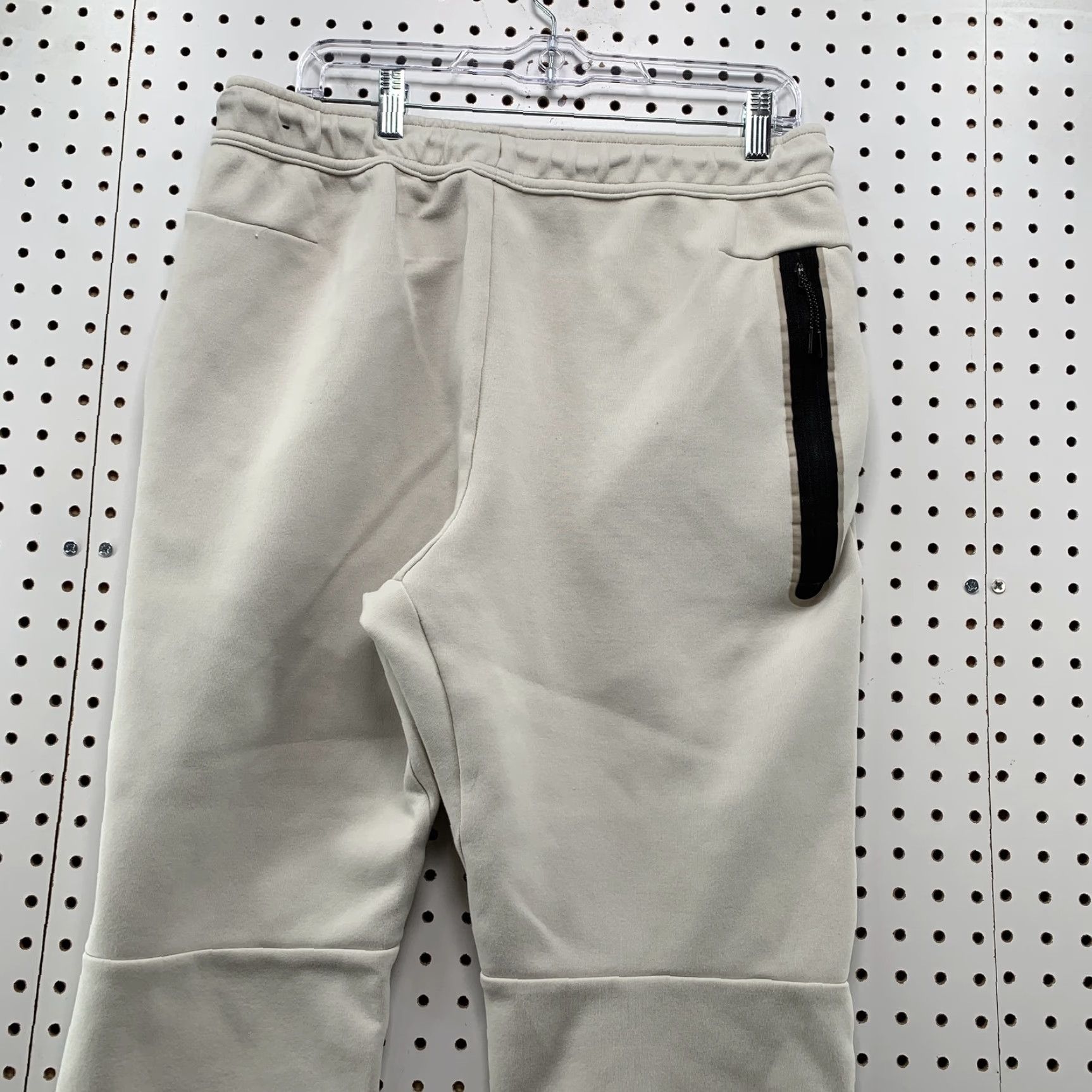Nike Nike Tech Fleece Jogger Sweatpants Mens Large Beige Drawstring Pockets Size US 33 - 6 Thumbnail