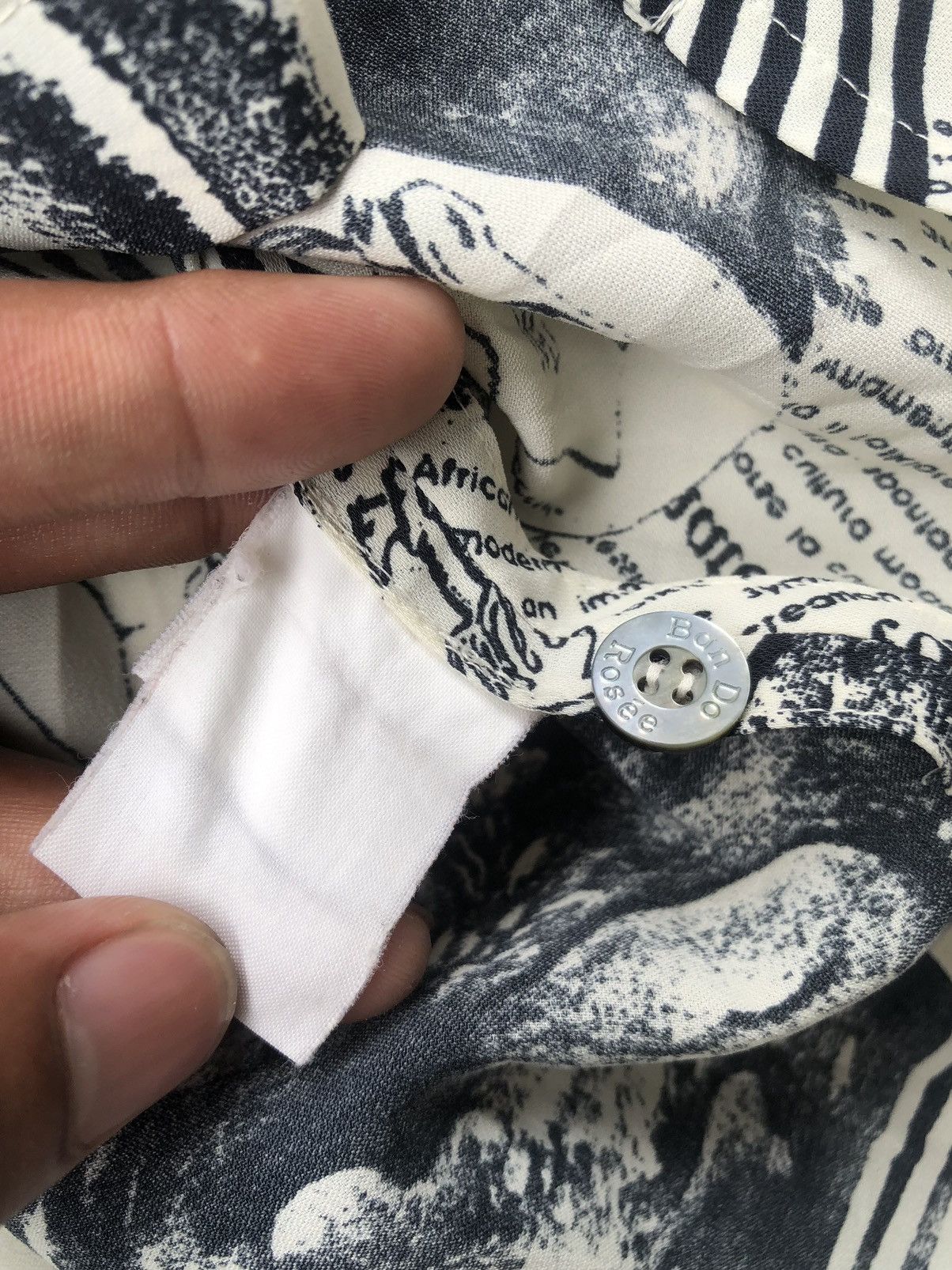 If Six Was Nine Japanese All Over Print Button up rosse Tshirt LGB Style Size US L / EU 52-54 / 3 - 7 Thumbnail