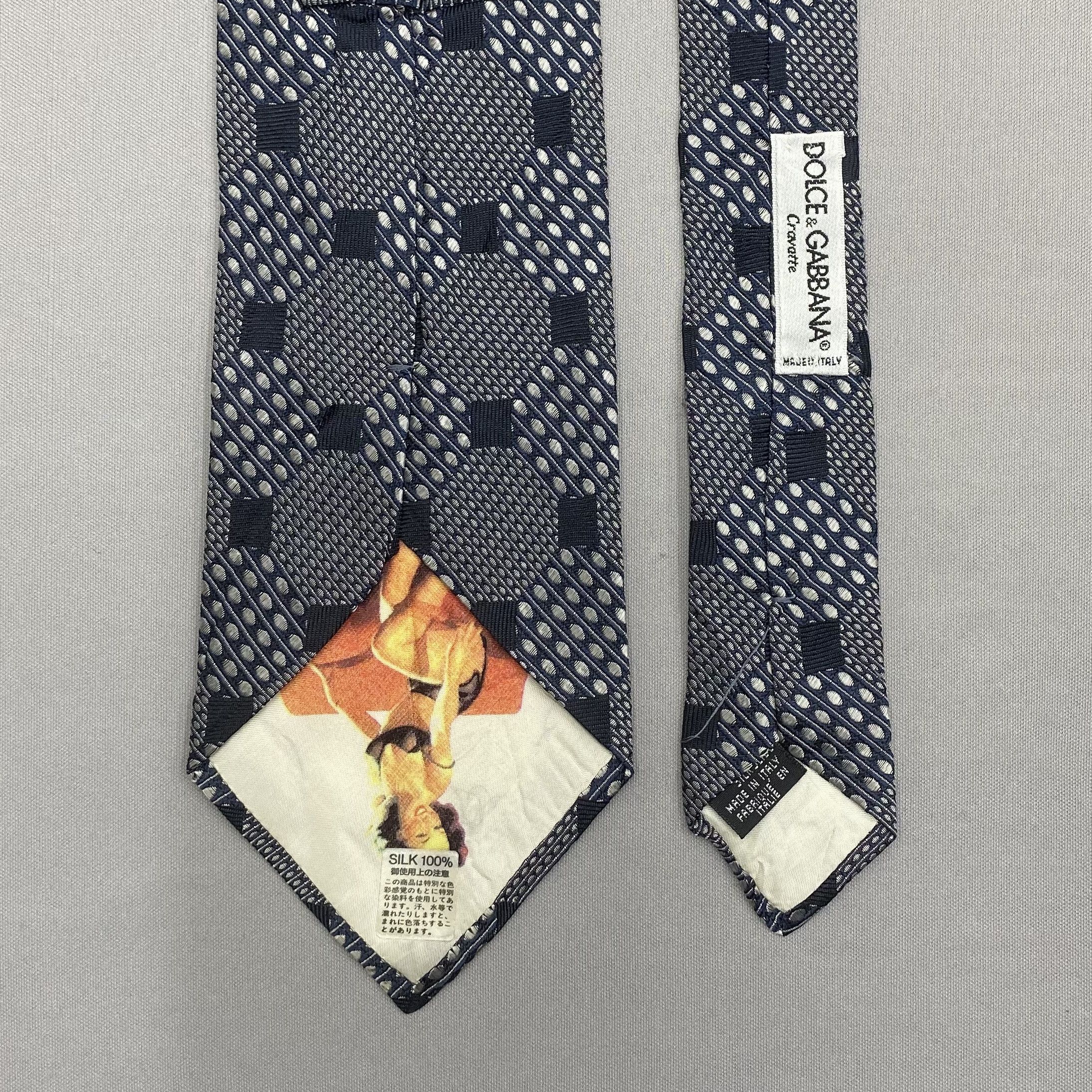 Dolce & Gabbana Vintage Dolce & Gabbana SILK Necktie Cravate Pure Silk Size ONE SIZE - 7 Thumbnail