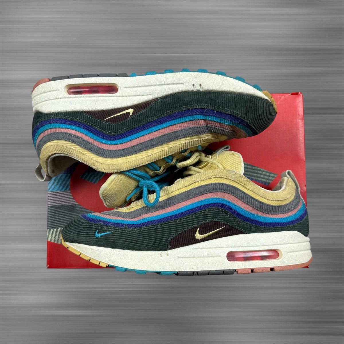 Nike AIRMAX 97/1 SEAN WOTHERSPOON Size US 9.5 / EU 42-43 - 2 Thumbnail