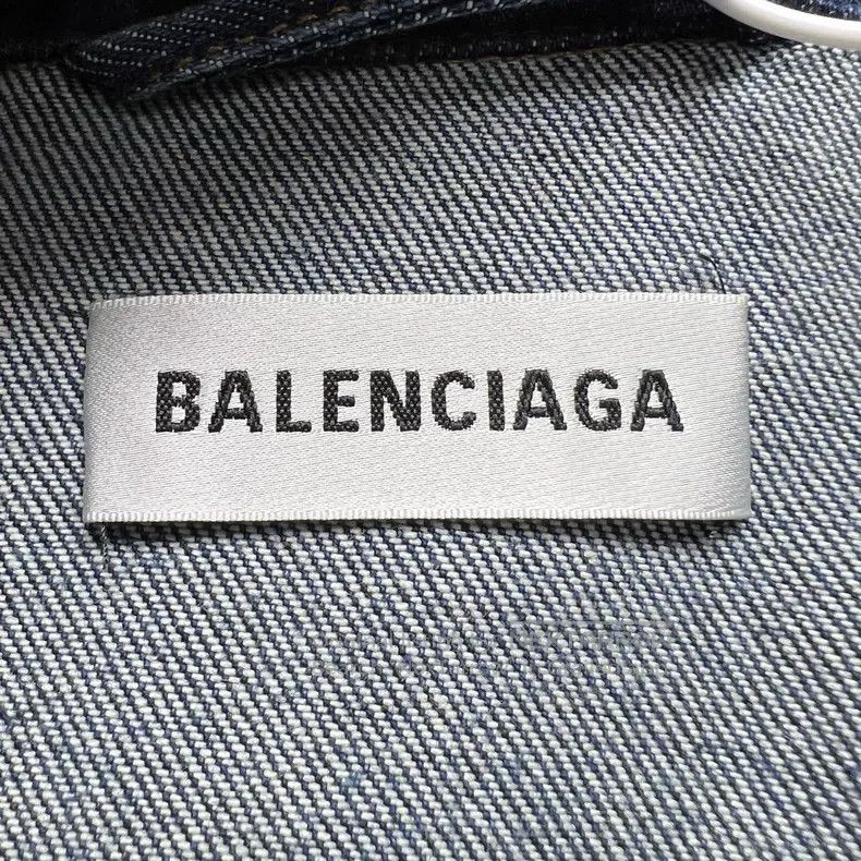 Balenciaga Balenciaga Inverted Irregular Denim Jacket Size XS / US 0-2 / IT 36-38 - 3 Thumbnail