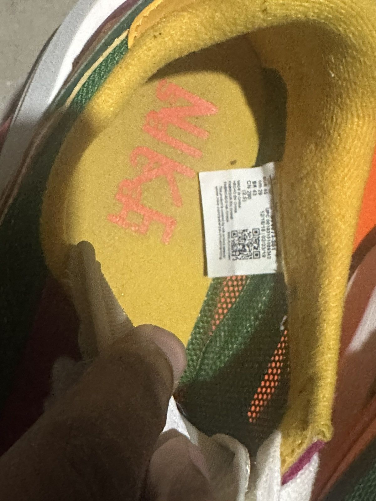 Nike × Sacai Nike x Sacai LD Waffle Pine Green Size US 11 / EU 44 - 12 Thumbnail