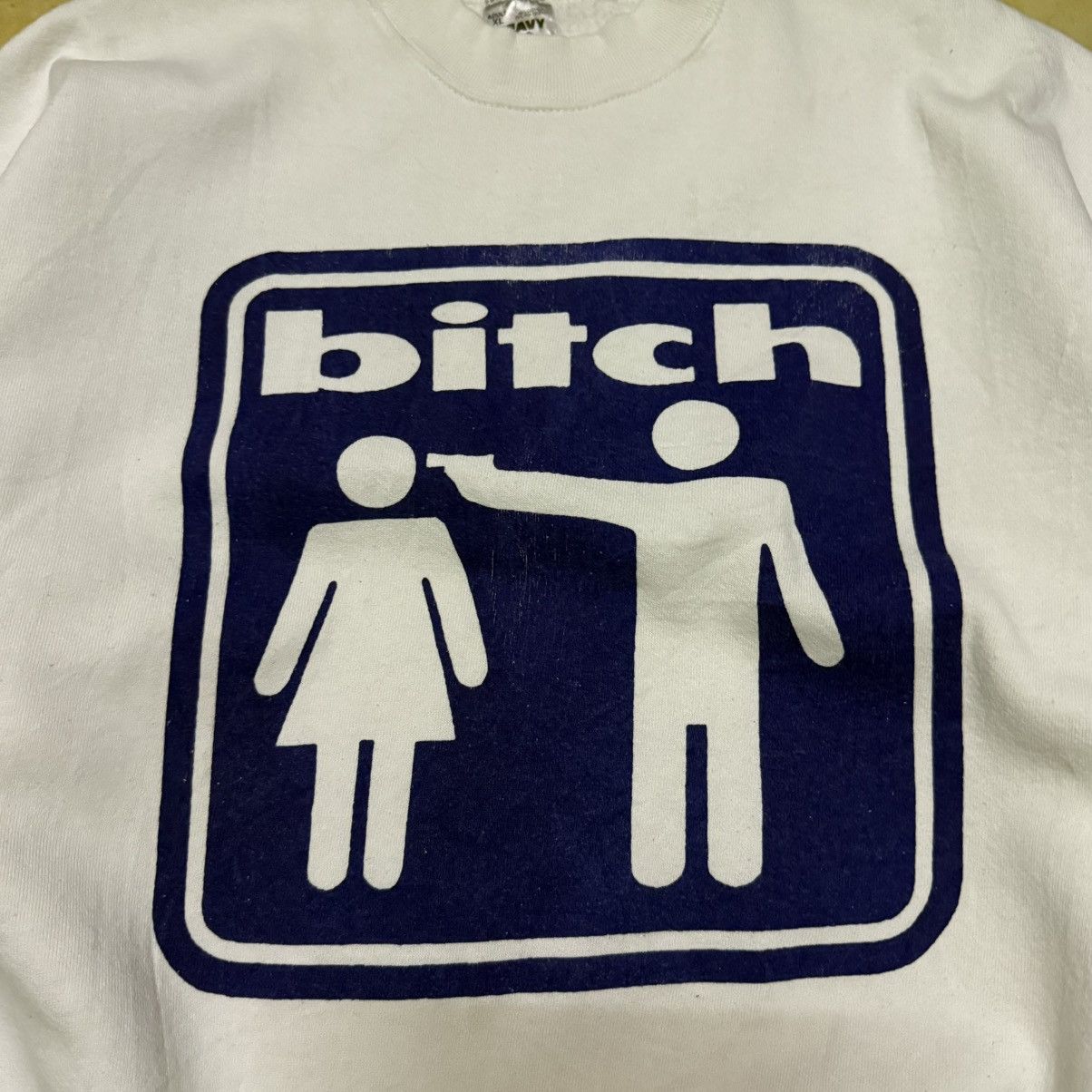 Girl Skateboards Vintage Bitch Skateboard Big Logo Sweatshirt Size US XL / EU 56 / 4 - 2 Thumbnail