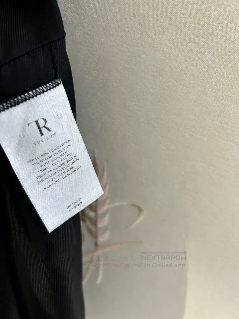 The Row The Row size 6 Premium black wool blazer Size S / US 4 / IT 40 - 5 Thumbnail