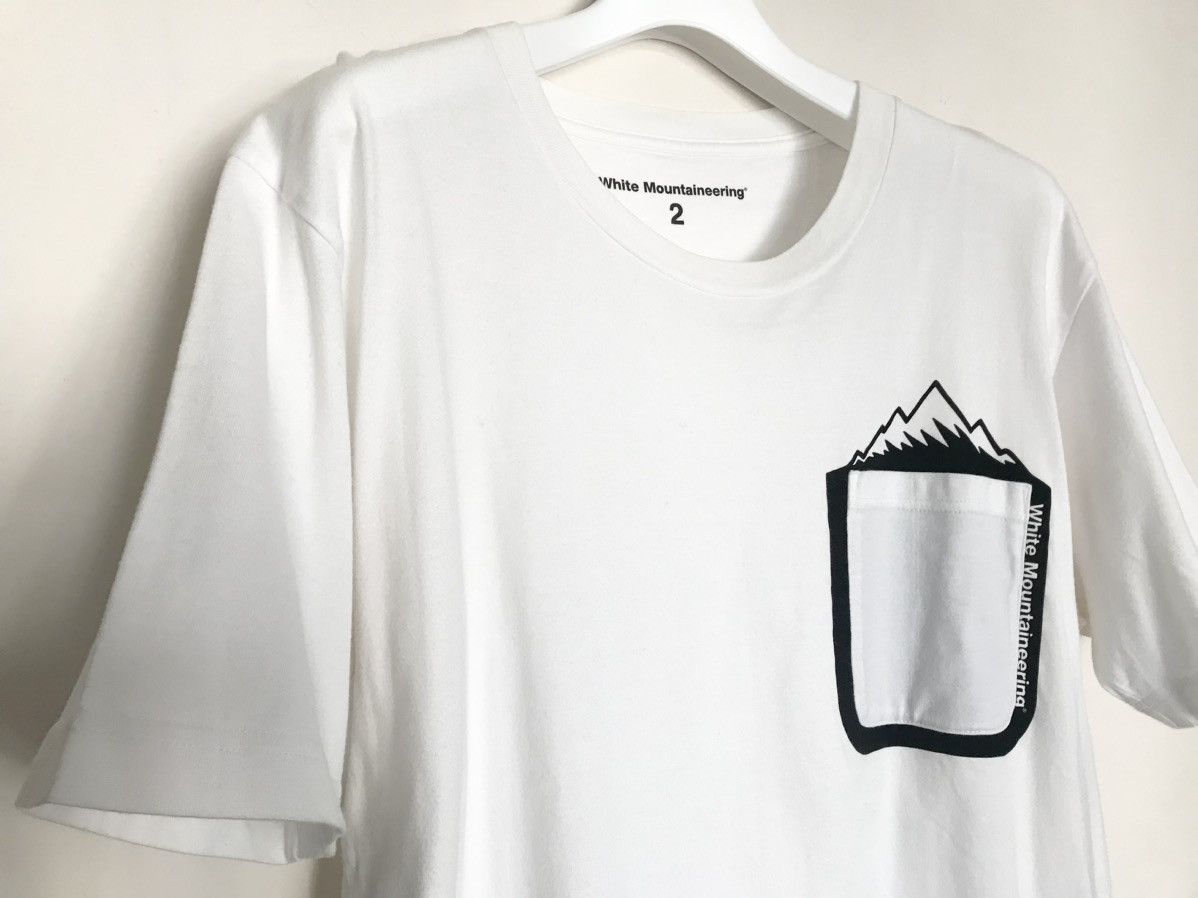White Mountaineering White Mountaineering mountain pattern pocket tee Size US S / EU 44-46 / 1 - 3 Thumbnail