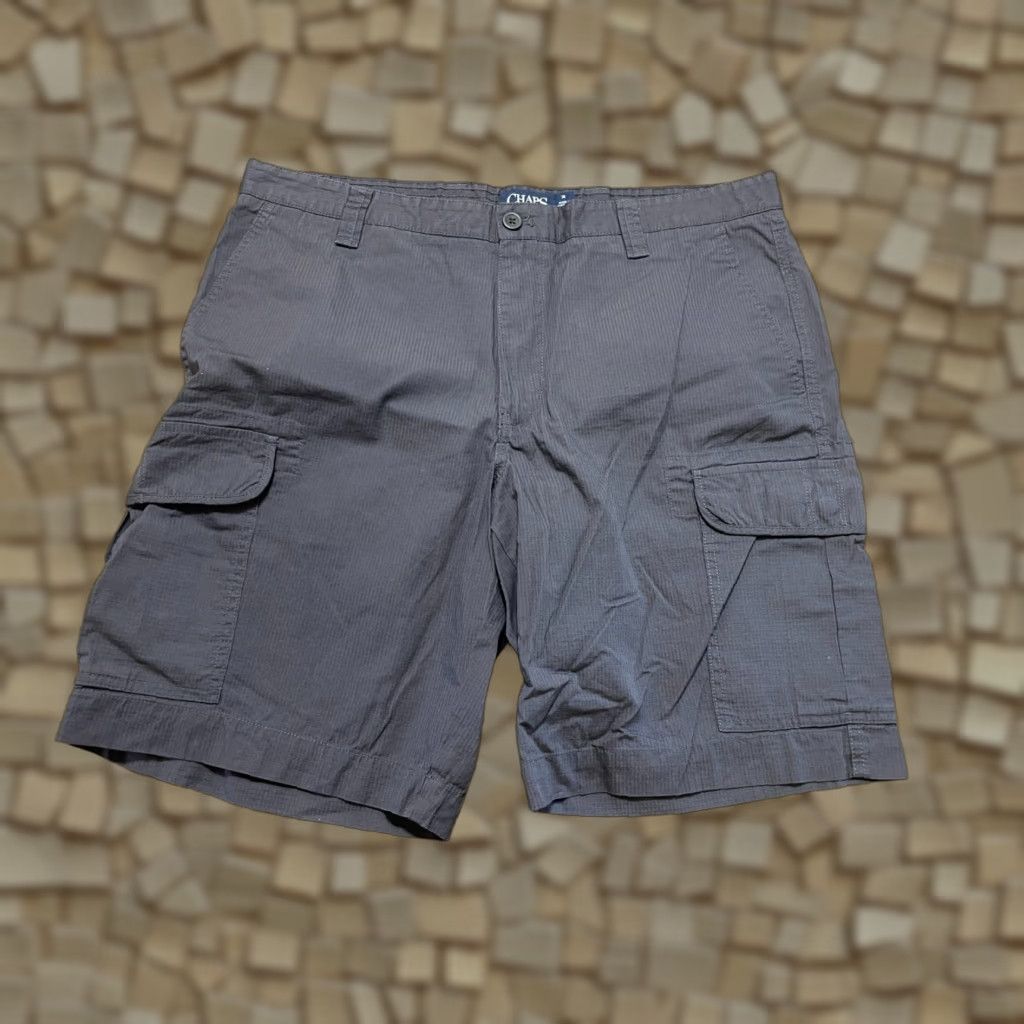 Chaps Chaps Shorts Men's 36 Gray Cargo Shorts Pockets Casual Regular Inseam 9 in Size US 36 / EU 52 - 1 Thumbnail