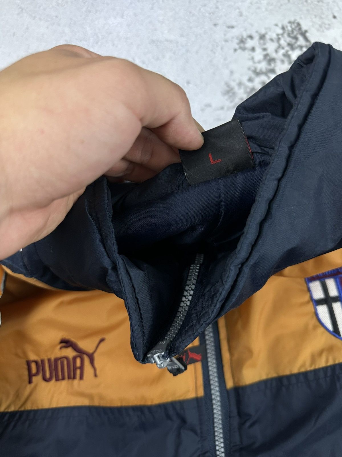 Vintage Vintage PARMA A.C football retro training winter jacket Size US XL / EU 56 / 4 - 6 Thumbnail