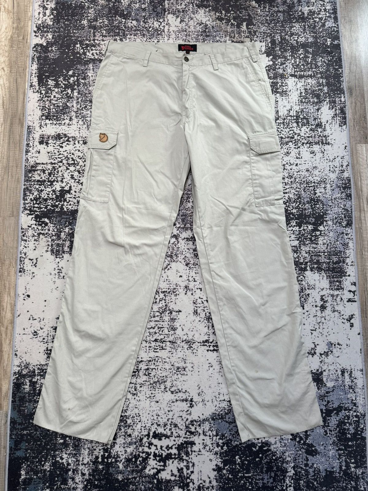 Fjallraven × Vintage Fjallraven Pants Vintage G1000 Trousers Retro Beige 50 Size US 36 / EU 52 - 1 Thumbnail