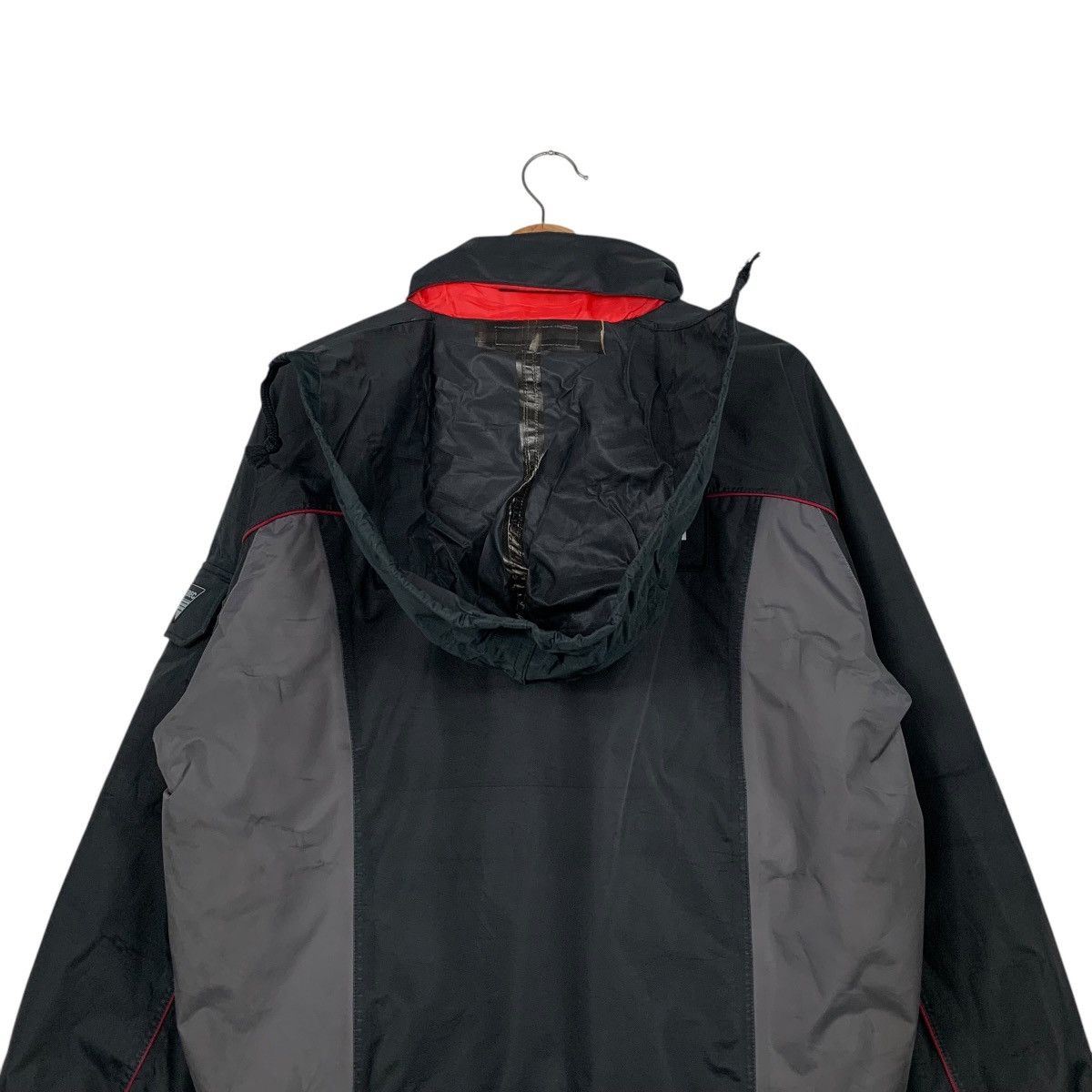 Japanese Brand MAZDA Big Logo Xebec Waterproof Jacket #2585-C117 Size US L / EU 52-54 / 3 - 8 Thumbnail