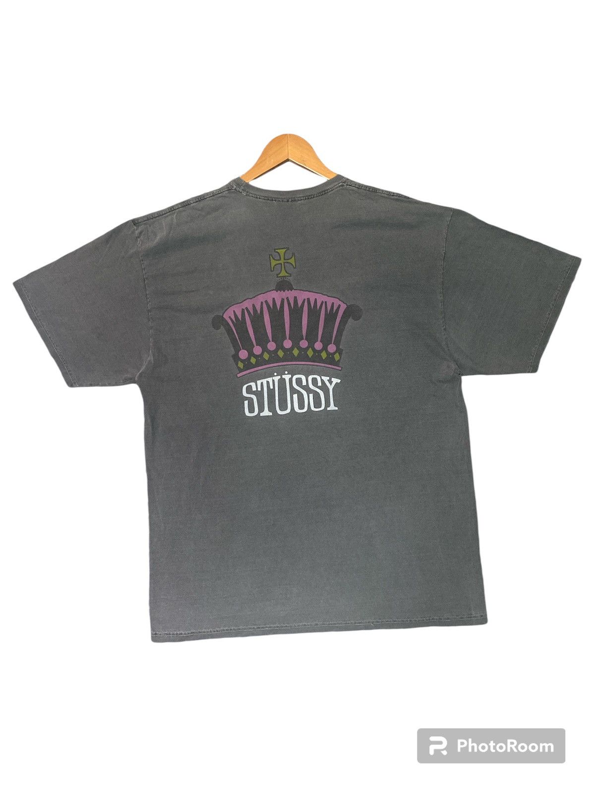 Vintage Stussy Crown Shirt | Grailed