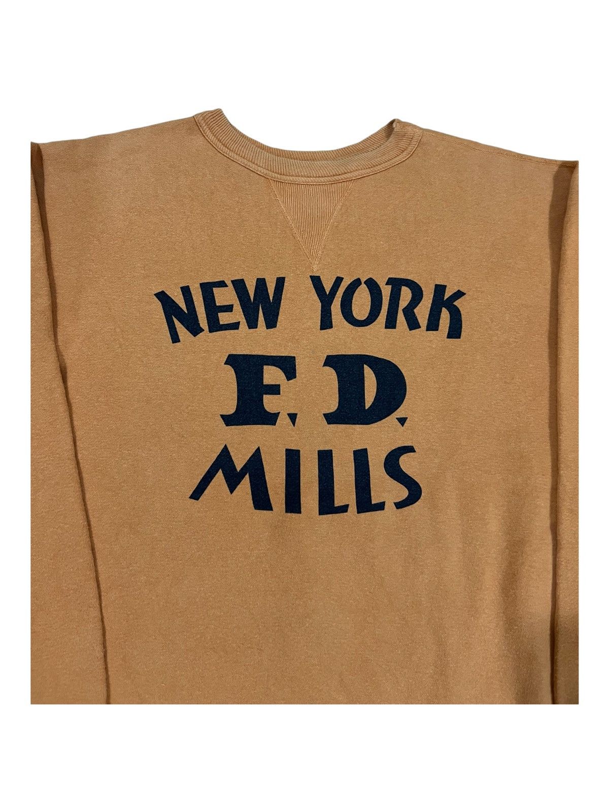 Vintage Vintage 1940s Inspire New York Fire Dept Single V Sweatshirt Size US L / EU 52-54 / 3 - 3 Thumbnail
