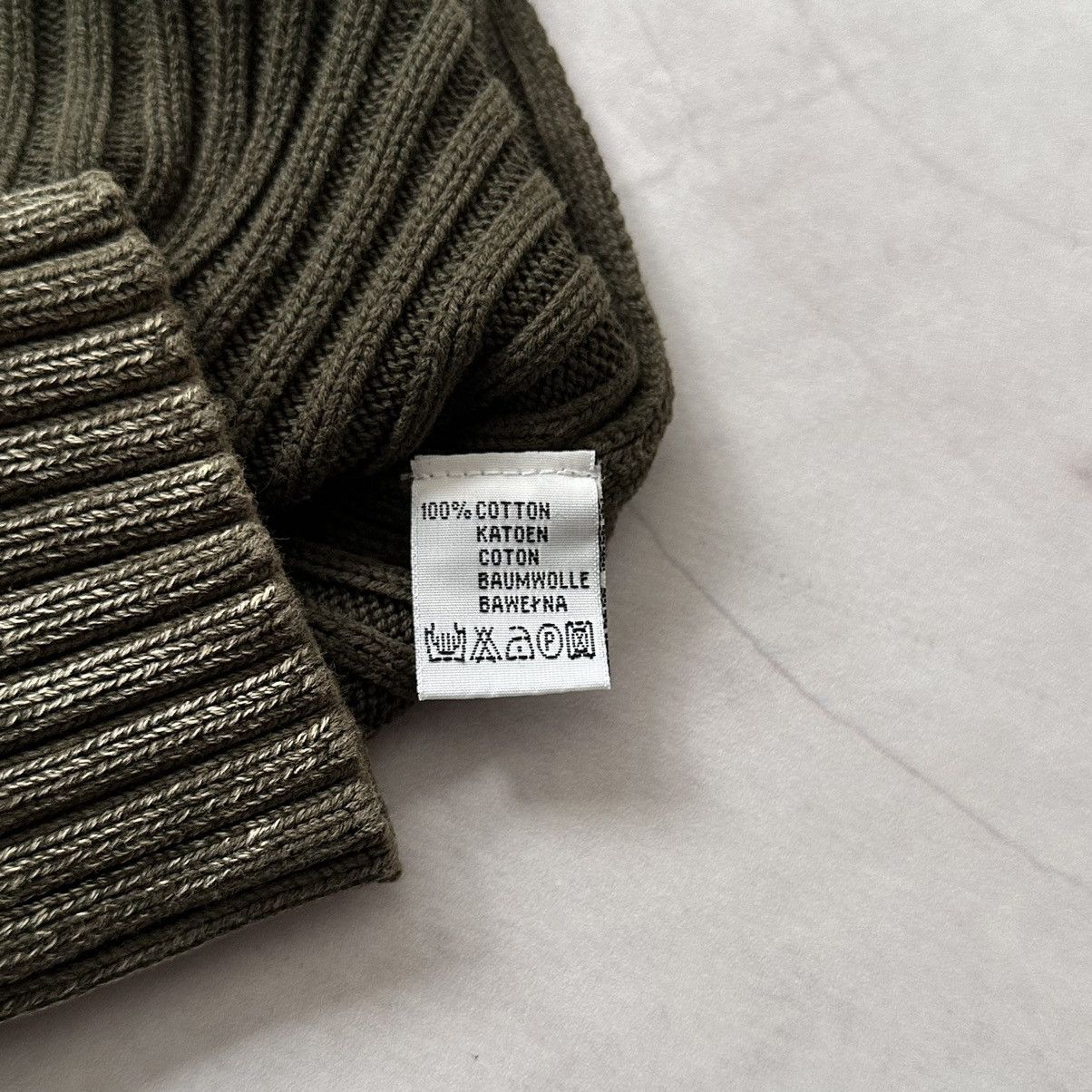 Hysteric Glamour × Undercover Japan Faded LGB Impala Vibe Knit Ribbed Sweater Size US XL / EU 56 / 4 - 13 Thumbnail