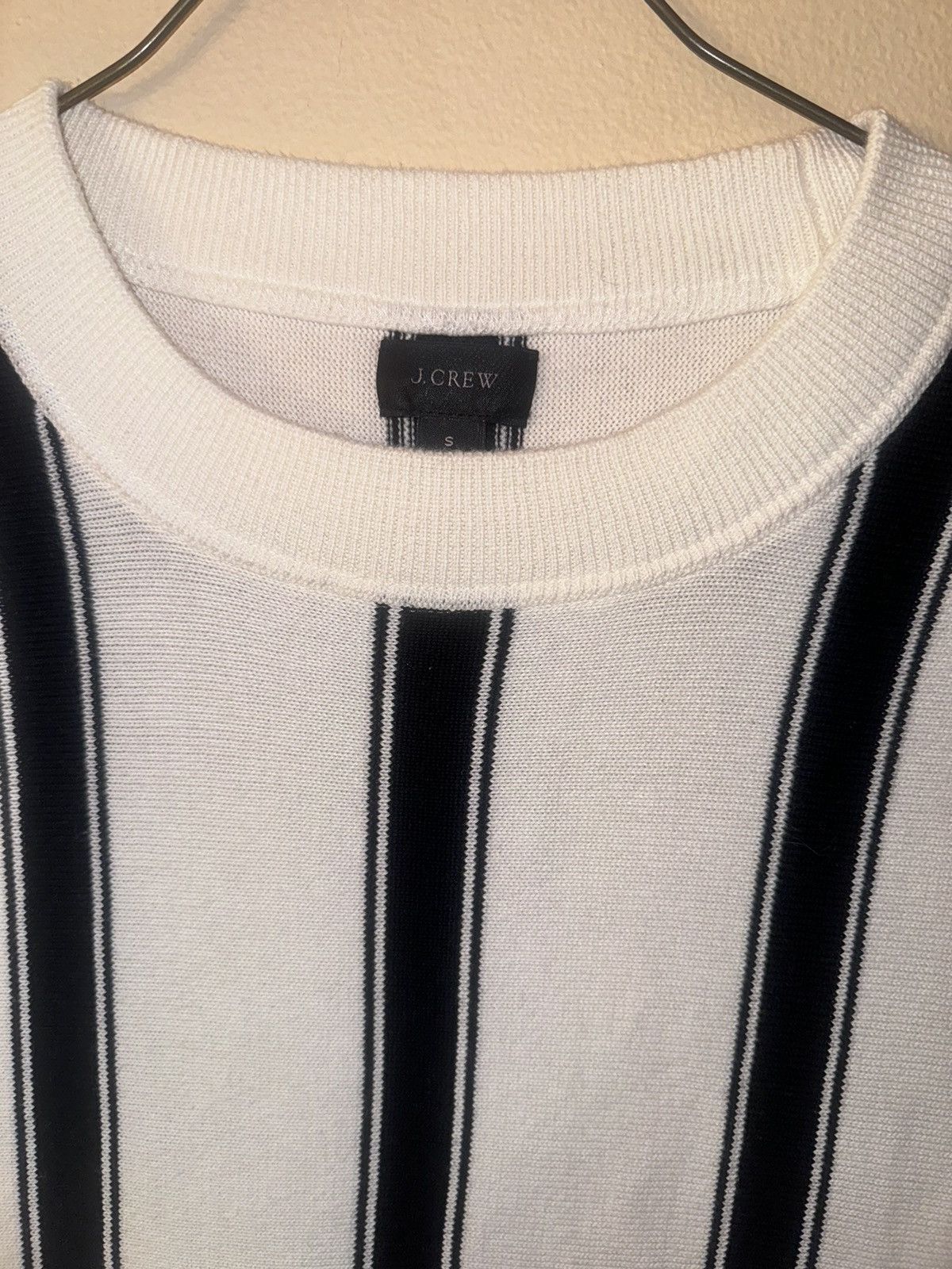 J.Crew J Crew Men’s SS Slim-Fit Striped Sweater, Small Size US S / EU 44-46 / 1 - 2 Thumbnail