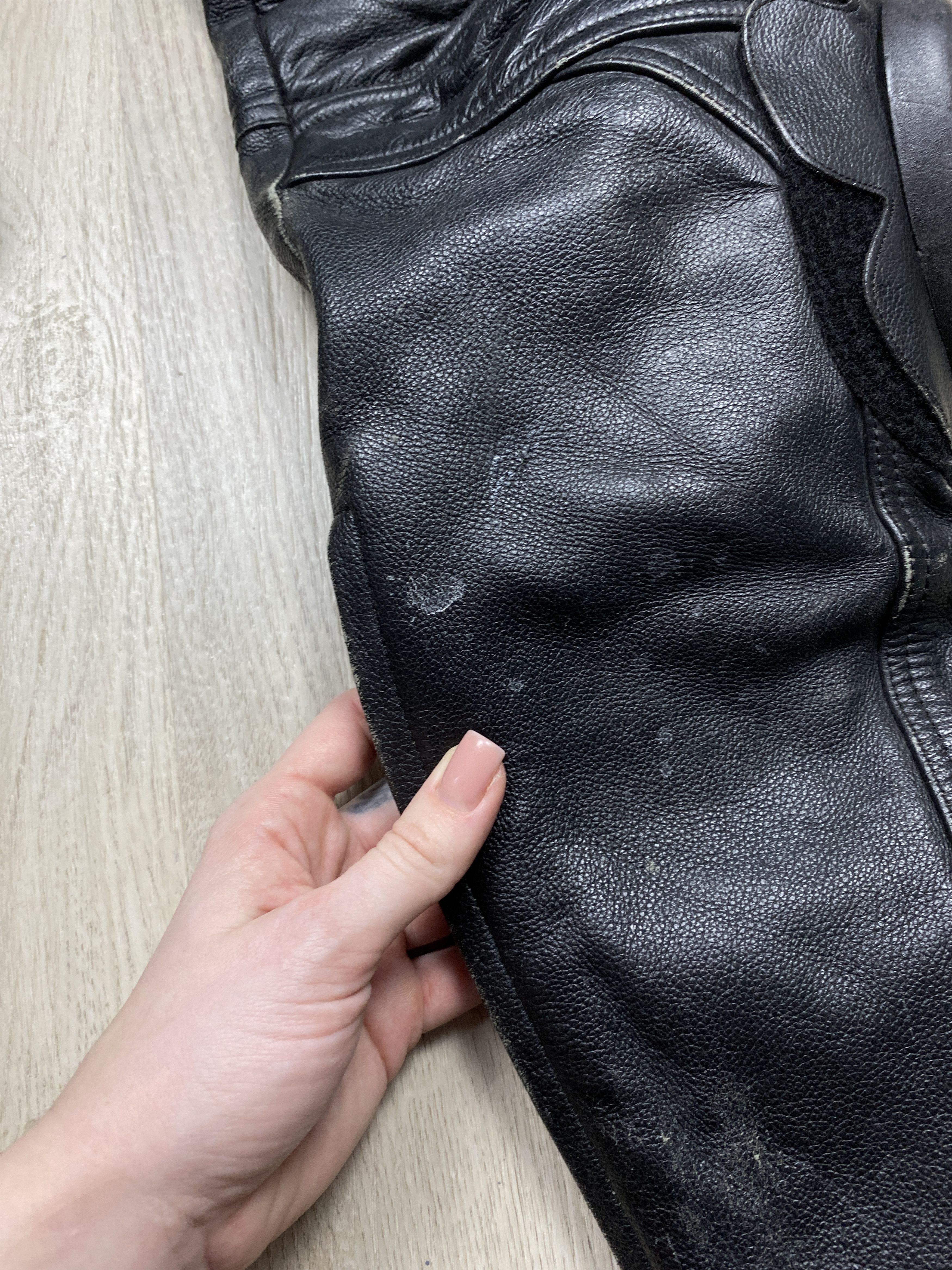 Genuine Leather RST Vintage Mens Genuine Leather Biker Pants Size US 34 / EU 50 - 4 Thumbnail