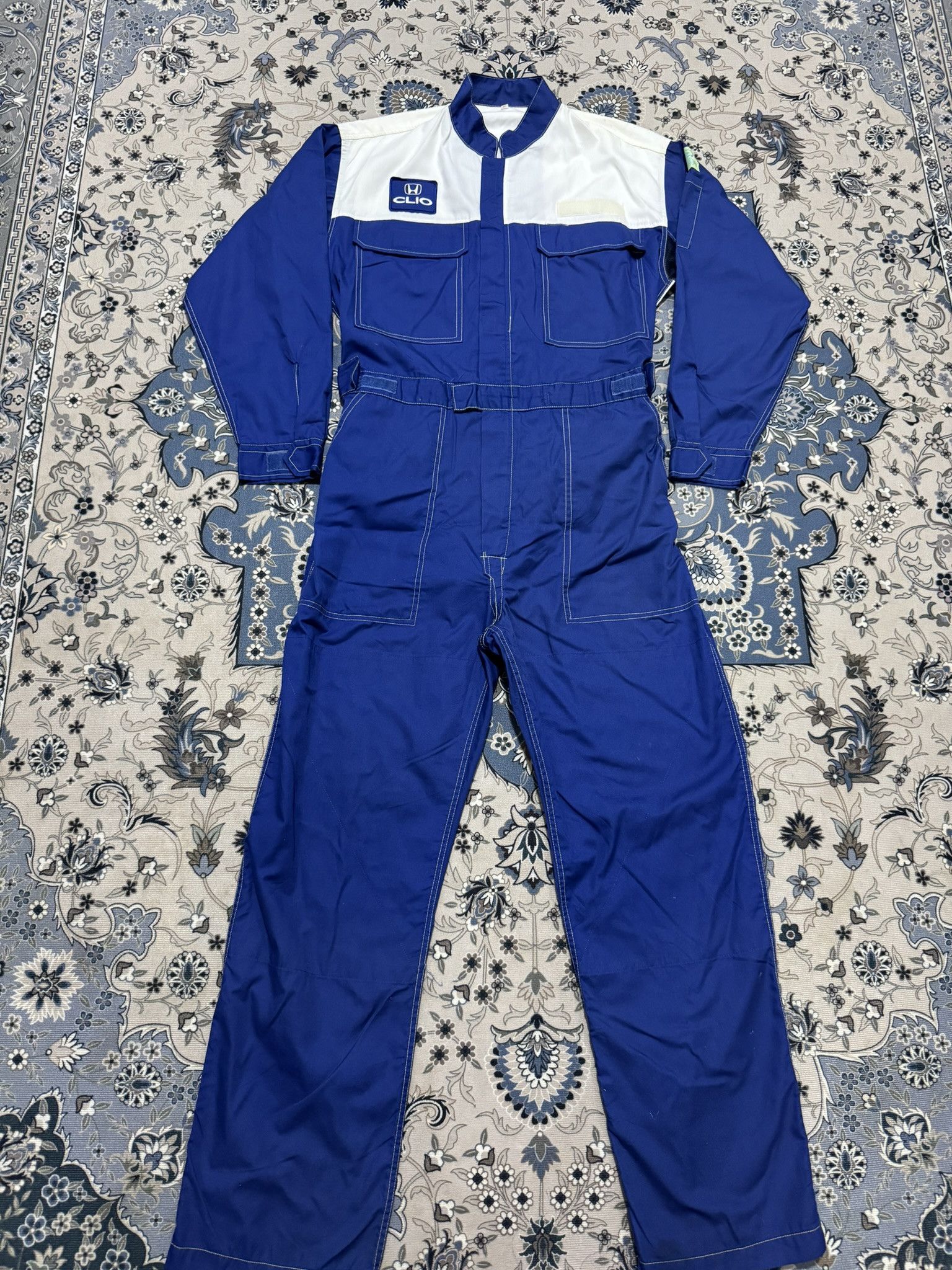 Sports Specialties × Vintage Vintage Honda Clio Mechanic Coverall Mugen Trd Size US 38 / EU 54 - 1 Thumbnail