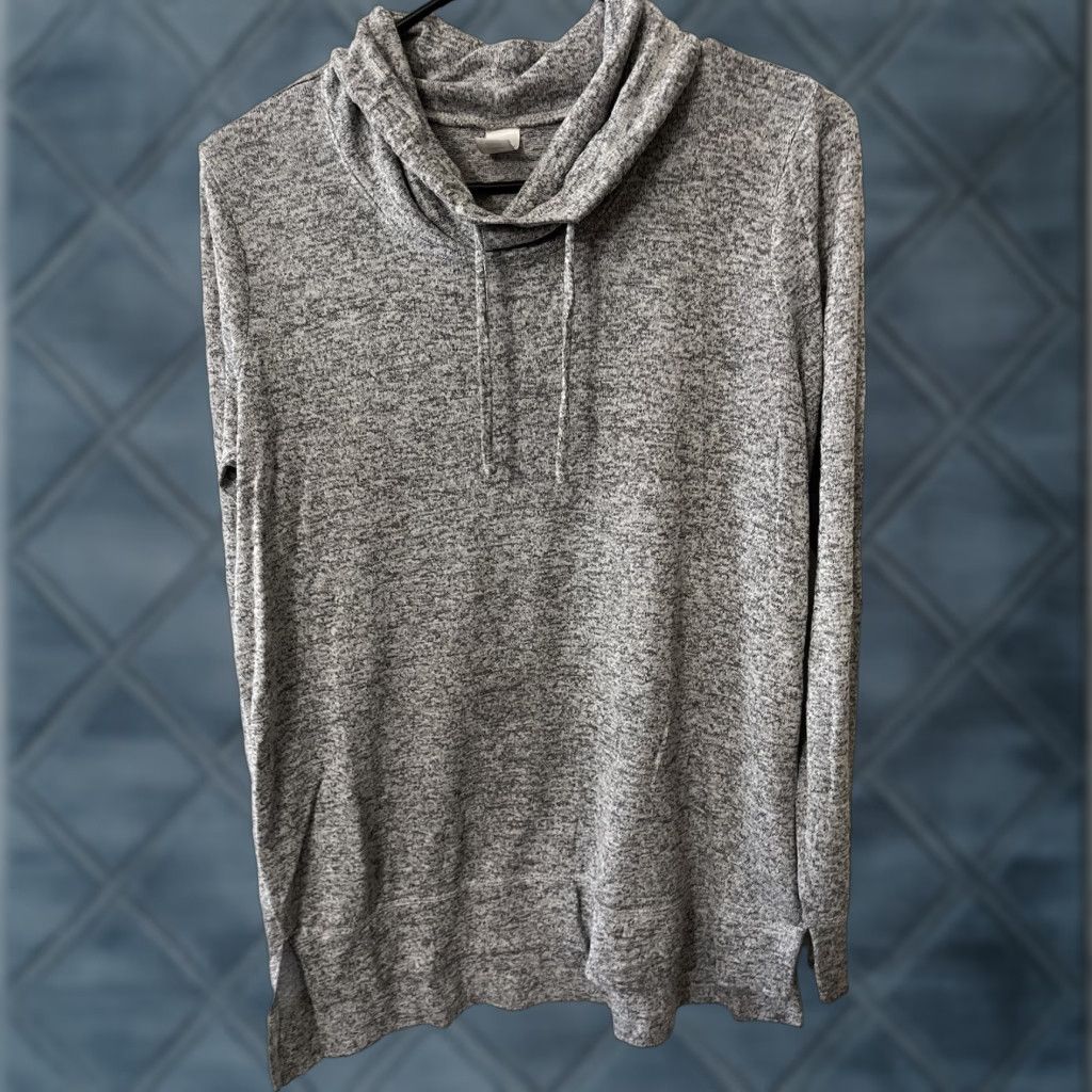 Gap Gap Body Womens Gray Long Sleeve Mock Neck Sweater M Size Medium Pullover Dress Code: None Size M / US 6-8 / IT 42-44 - 1 Thumbnail
