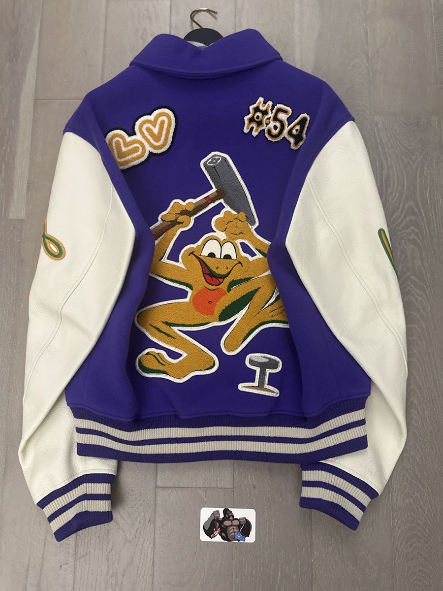 Louis Vuitton Louis Vuitton Multi-Patches Mixed Leather Varsity Blouson Size US XL / EU 56 / 4 - 3 Thumbnail