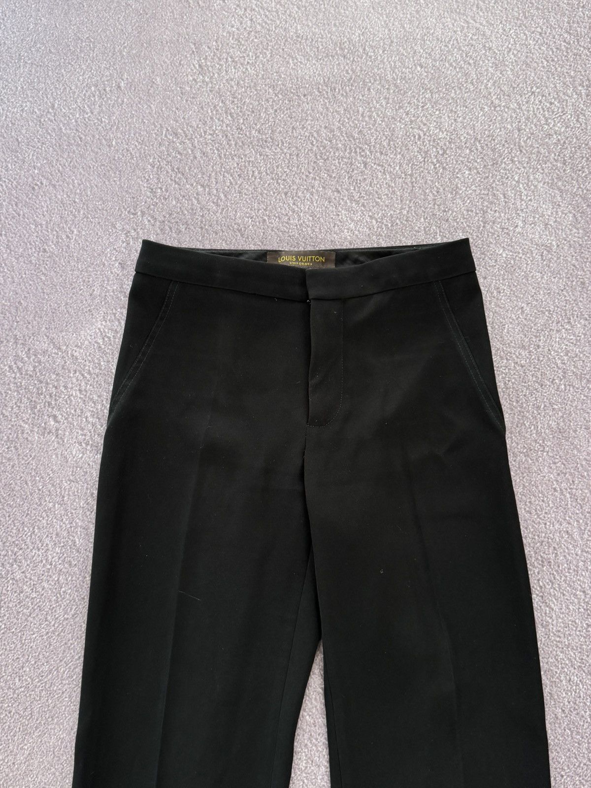 Louis Vuitton Louis Vuitton Uniforms Luxury 00s Black Trousers Size 34" / US 12 / IT 48 - 3 Thumbnail