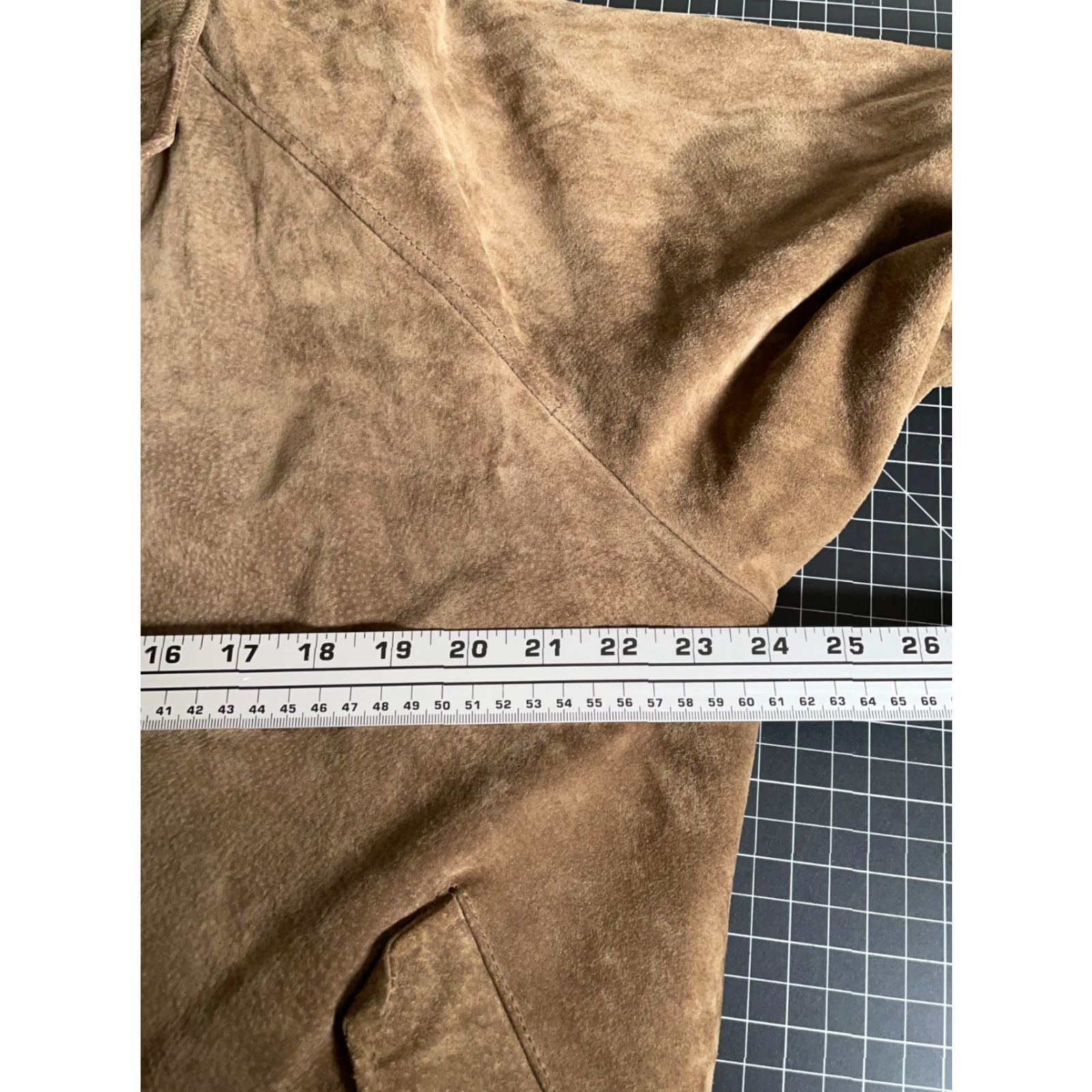 Vintage VINTAGE Huntington Bomber Jacket Leather Men's XL Brown Tartan Plaid Lining 90s Retro Classic Size US XL / EU 56 / 4 - 6 Thumbnail