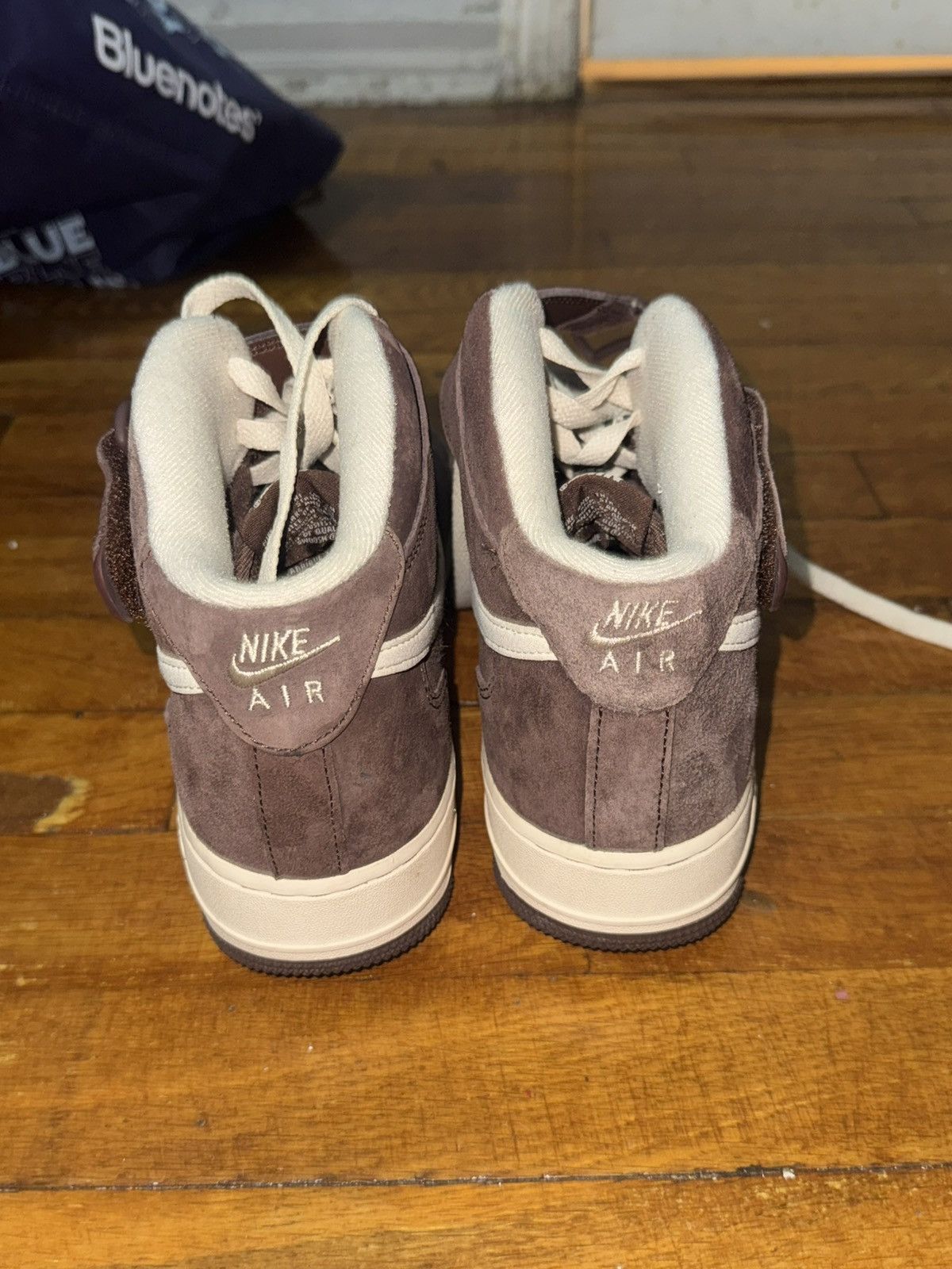 Nike Nike Air Force 1 Mid ’07 LV8 Suede – Brown/White Size US 9.5 / EU 42-43 - 4 Thumbnail