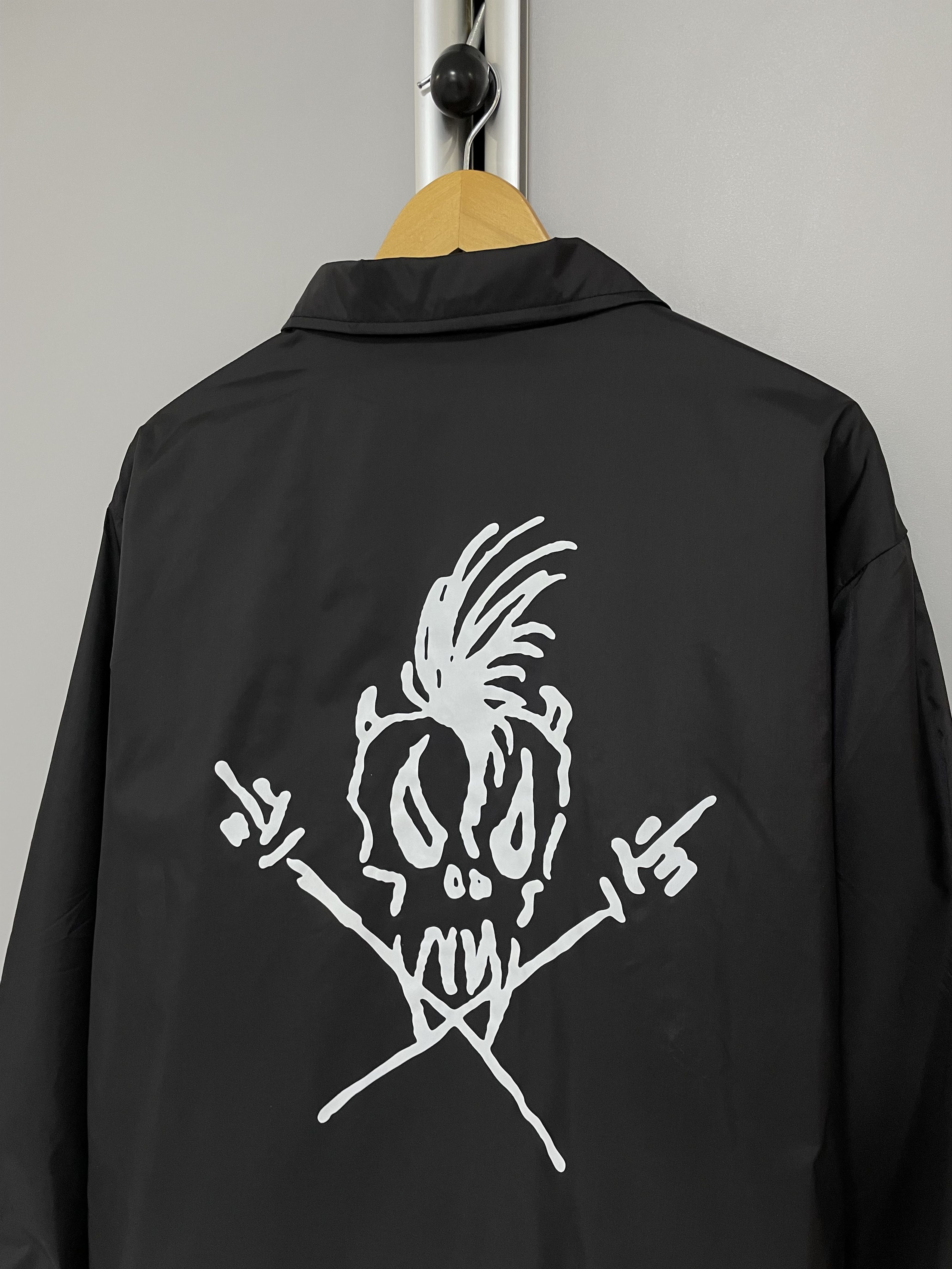 Metallica METALLICA Scary Guy Coach Jacket Big Logo Metal Rare Bomber Size US L / EU 52-54 / 3 - 7 Thumbnail