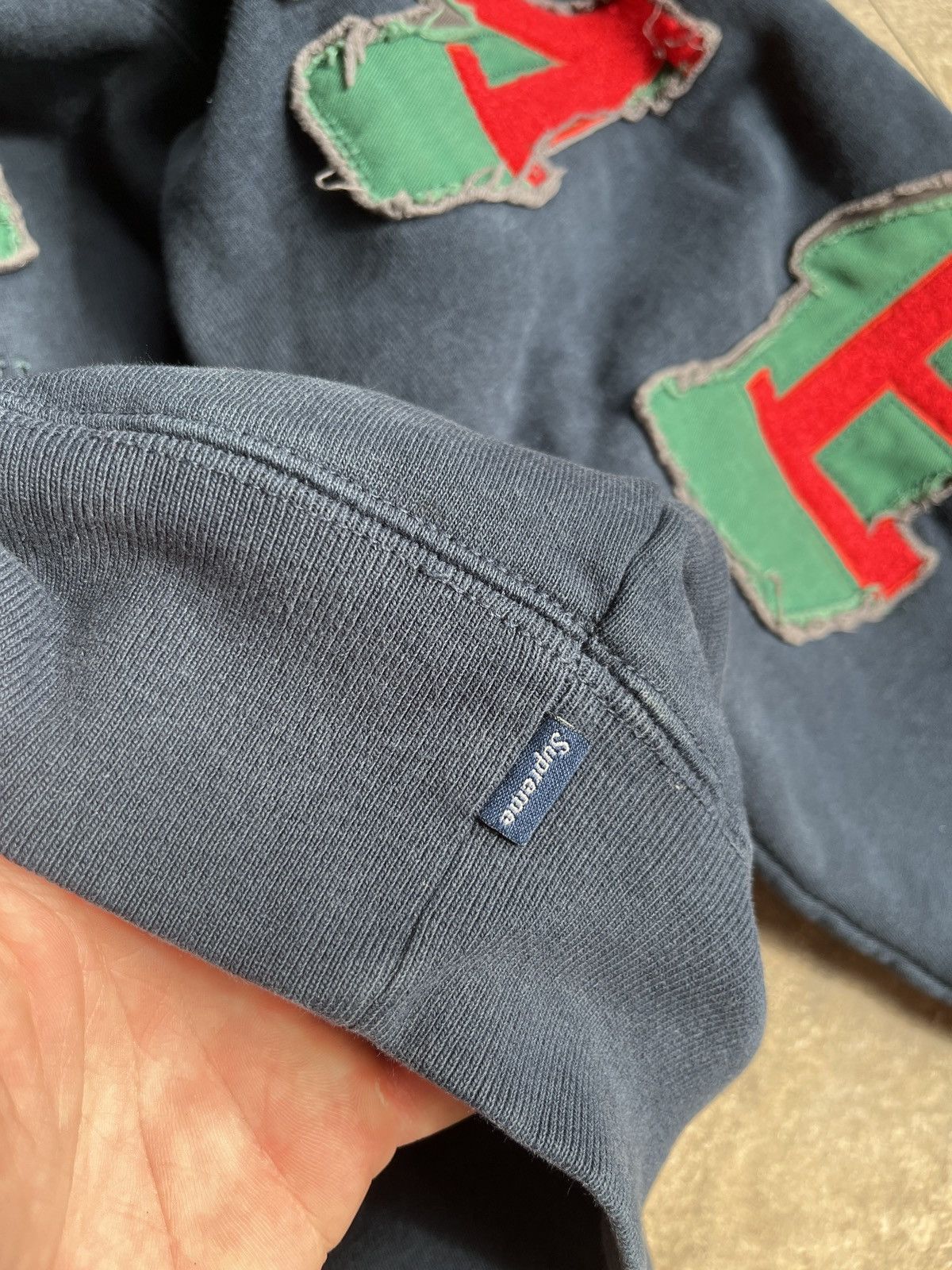 Supreme Supreme Washed Panther Hoodie FW 23 Size US M / EU 48-50 / 2 - 5 Thumbnail