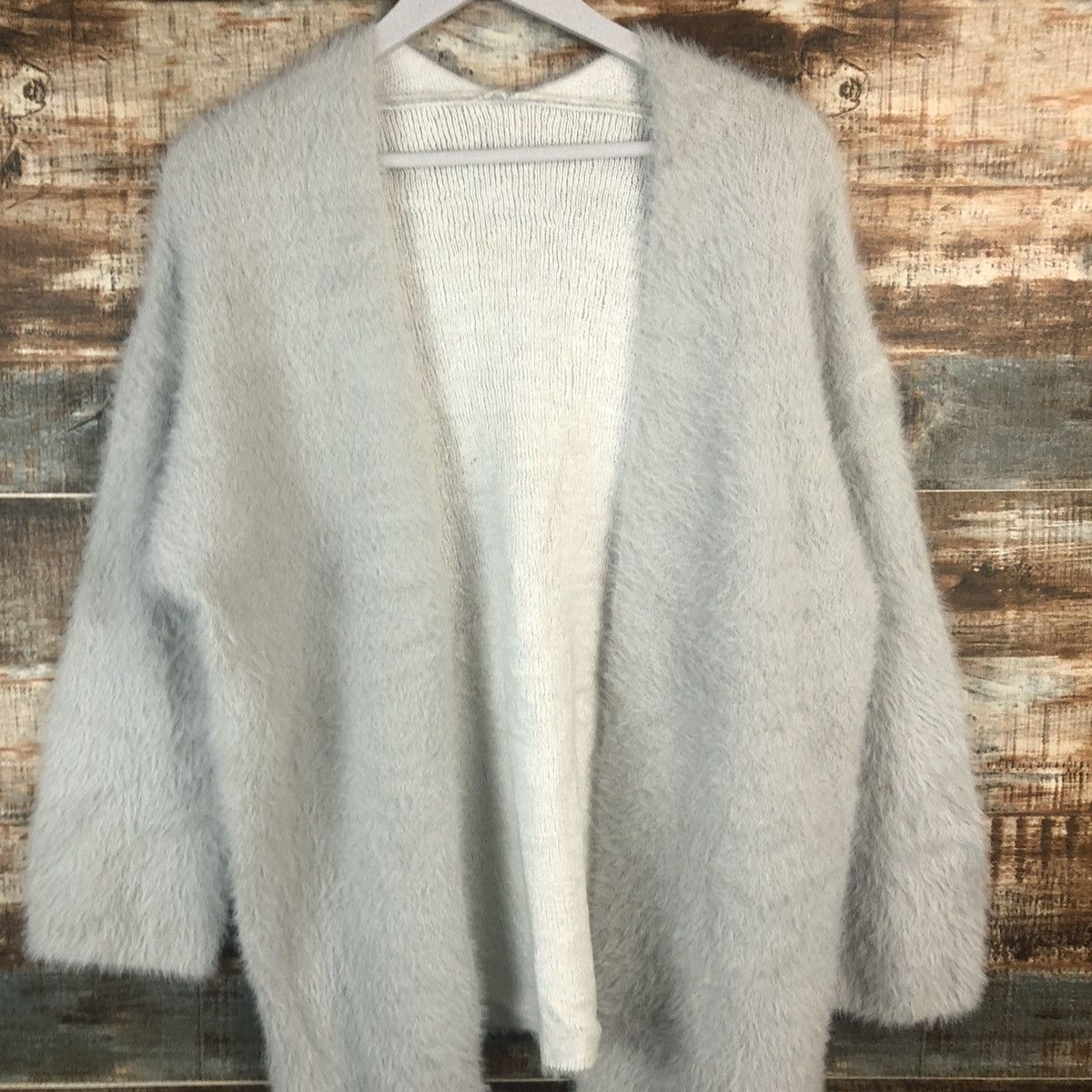 Japanese Brand DL Rope Picnic Grey Cardigan Knitwear #C309 Size S / US 4 / IT 40 - 5 Thumbnail