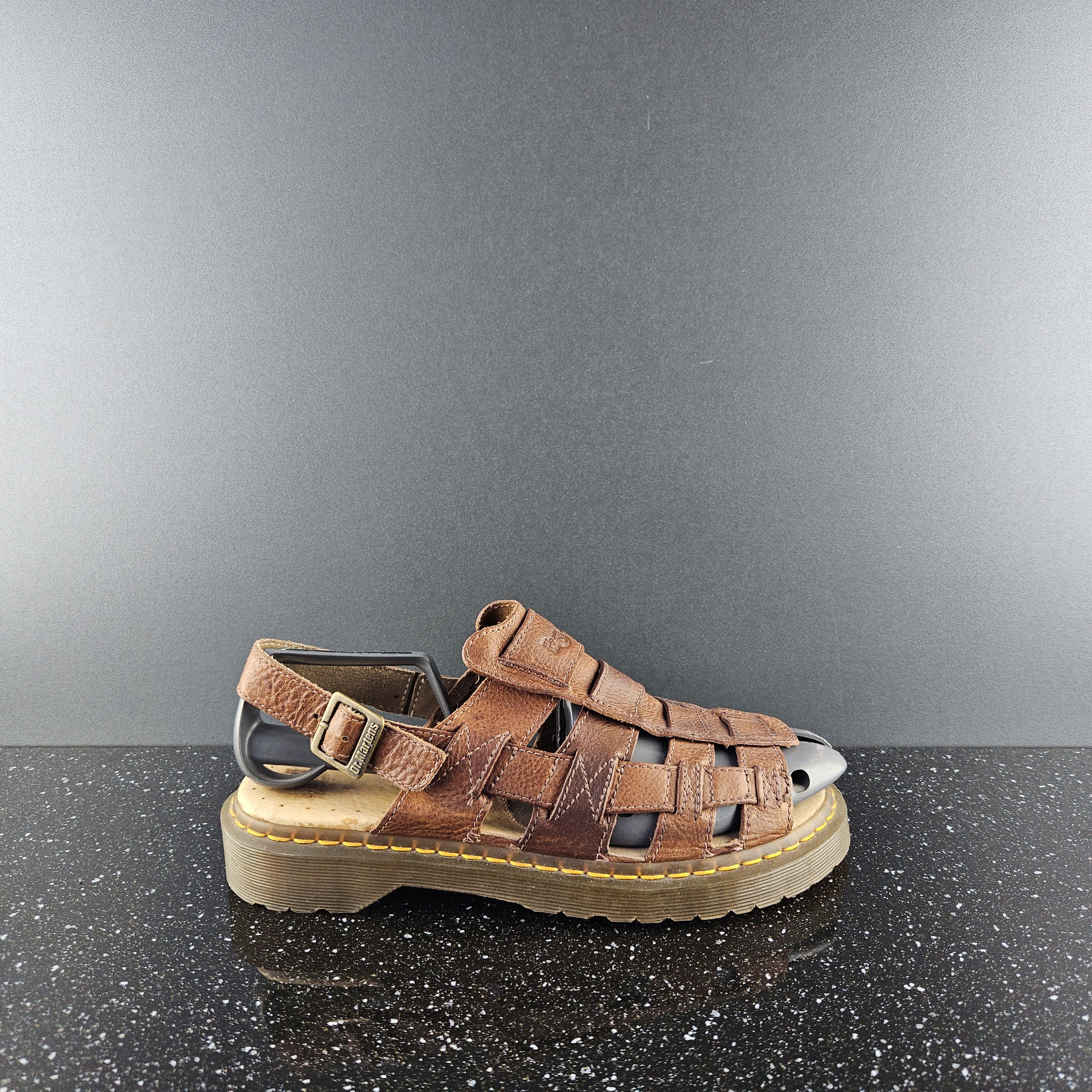 Dr. Martens Dr. Martens brown leather sandals Size US 12 / EU 45 - 1 Thumbnail