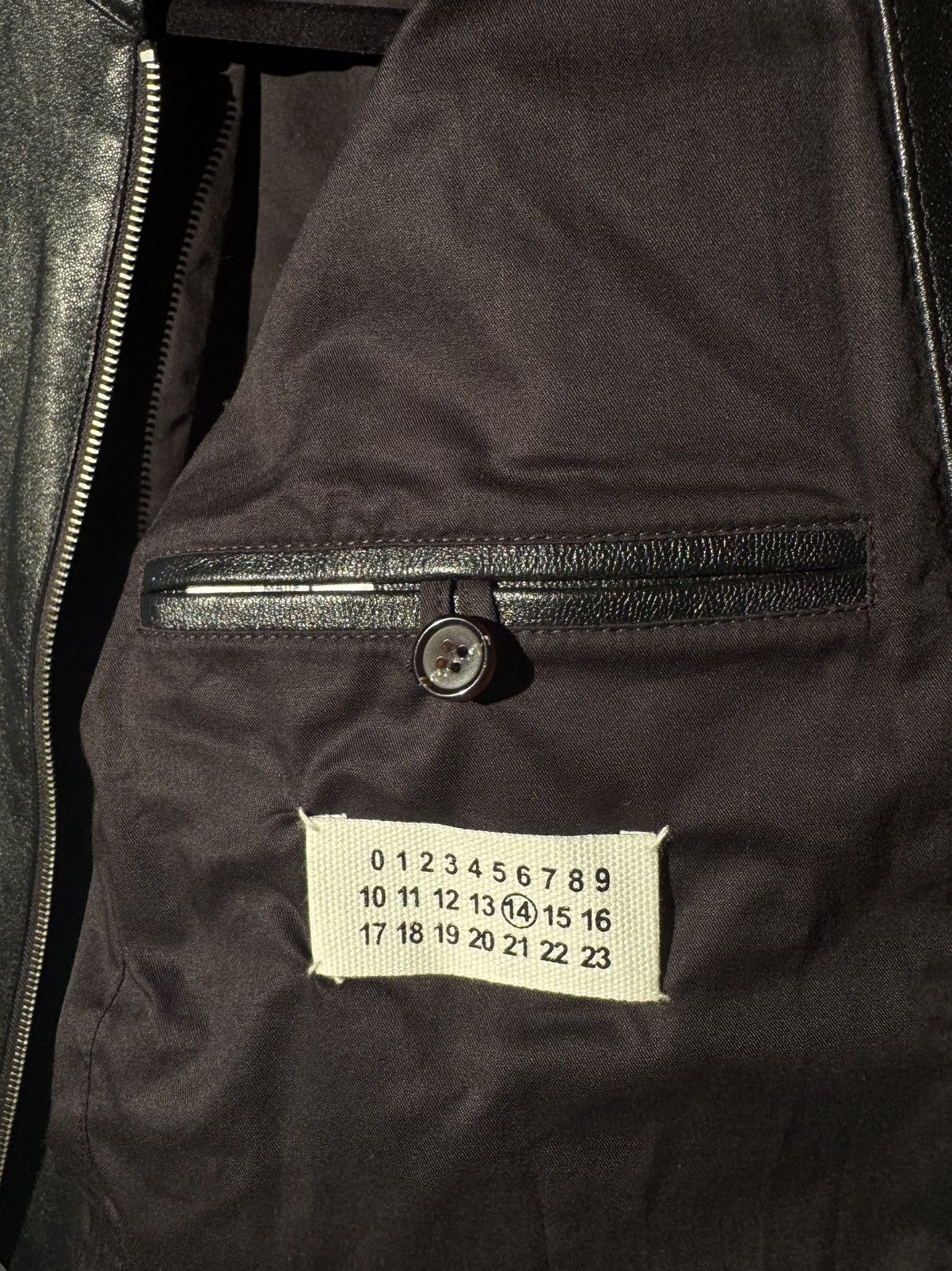 Maison Margiela Maison Martin Margiela Archival 5-Zip Leather Jacket (AW07) Size US M / EU 48-50 / 2 - 15 Thumbnail