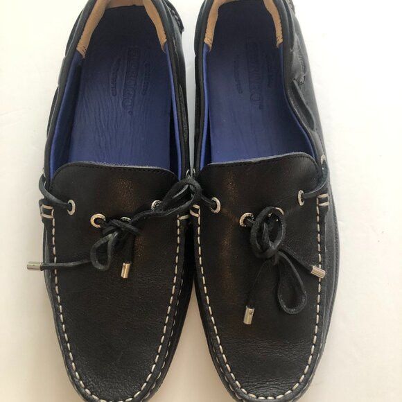 Sebago sebago men's new black leather slip on loafers size: 10M Size US 10 / EU 43 - 8 Thumbnail