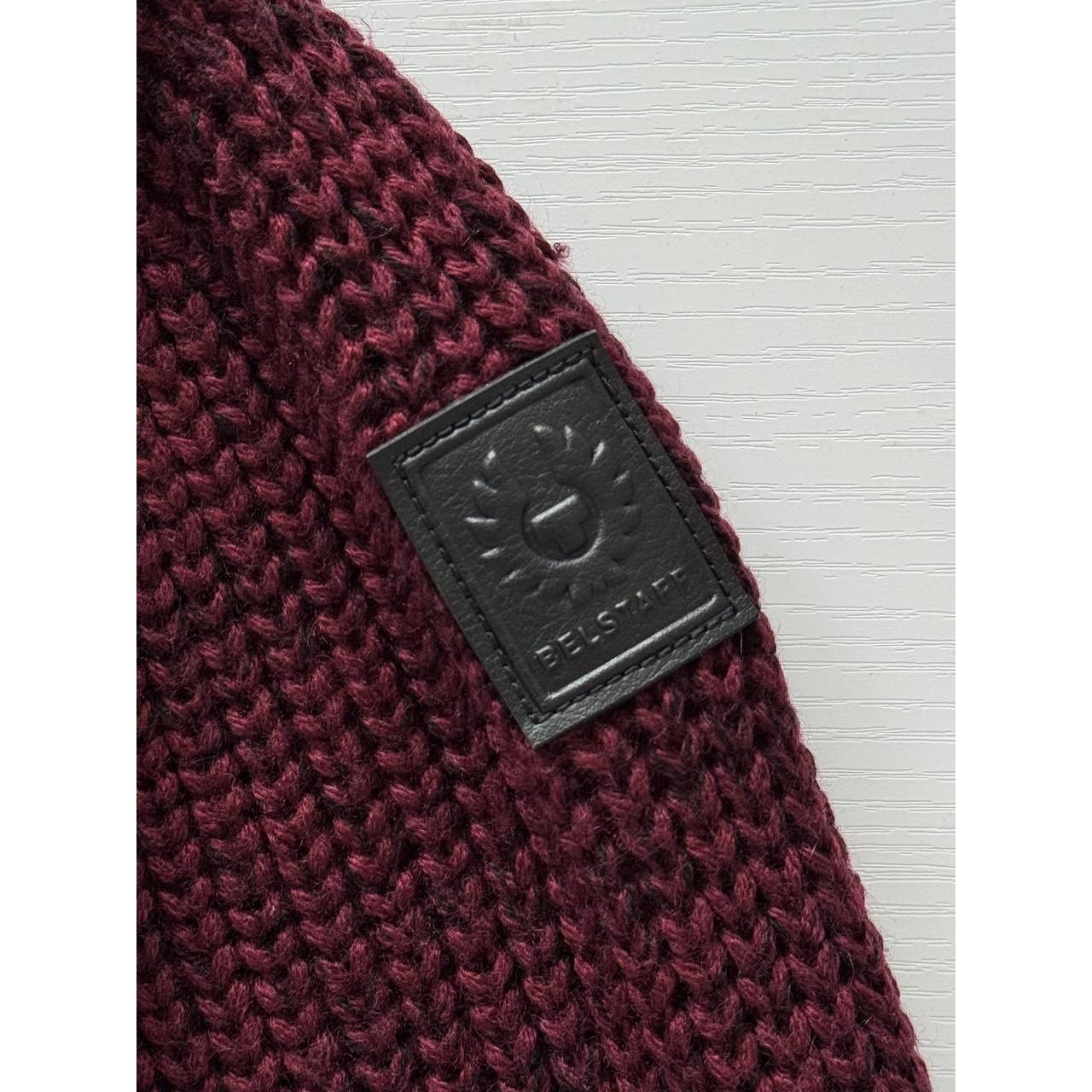 Belstaff Belstaff Turtleneck Sweater Burgundy Red Wool Size US M / EU 48-50 / 2 - 3 Thumbnail