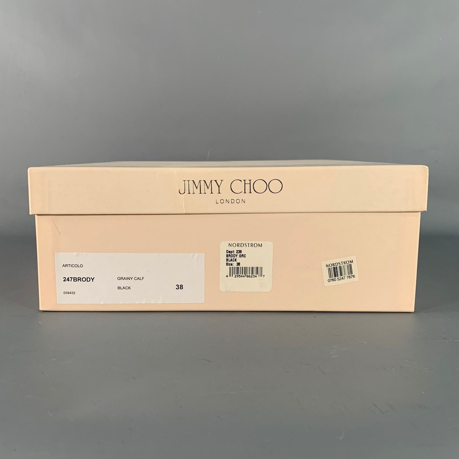 Jimmy Choo JIMMY CHOO Size 8 Black Leather Pebble Grain Back Zip Boots Size US 8 / IT 38 - 7 Thumbnail