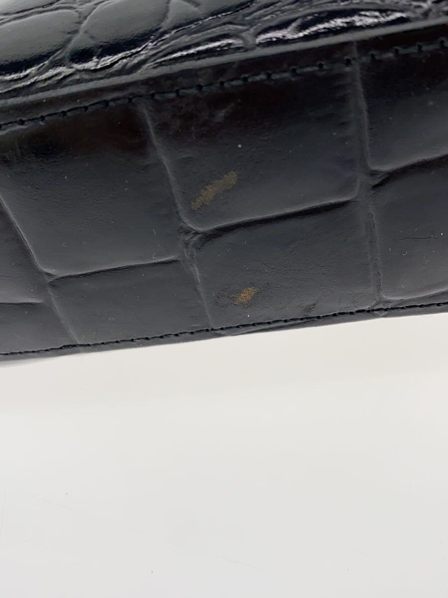 Jean Paul Gaultier Crocodile Embossed Leather Shoulder Bag Size ONE SIZE - 7 Thumbnail