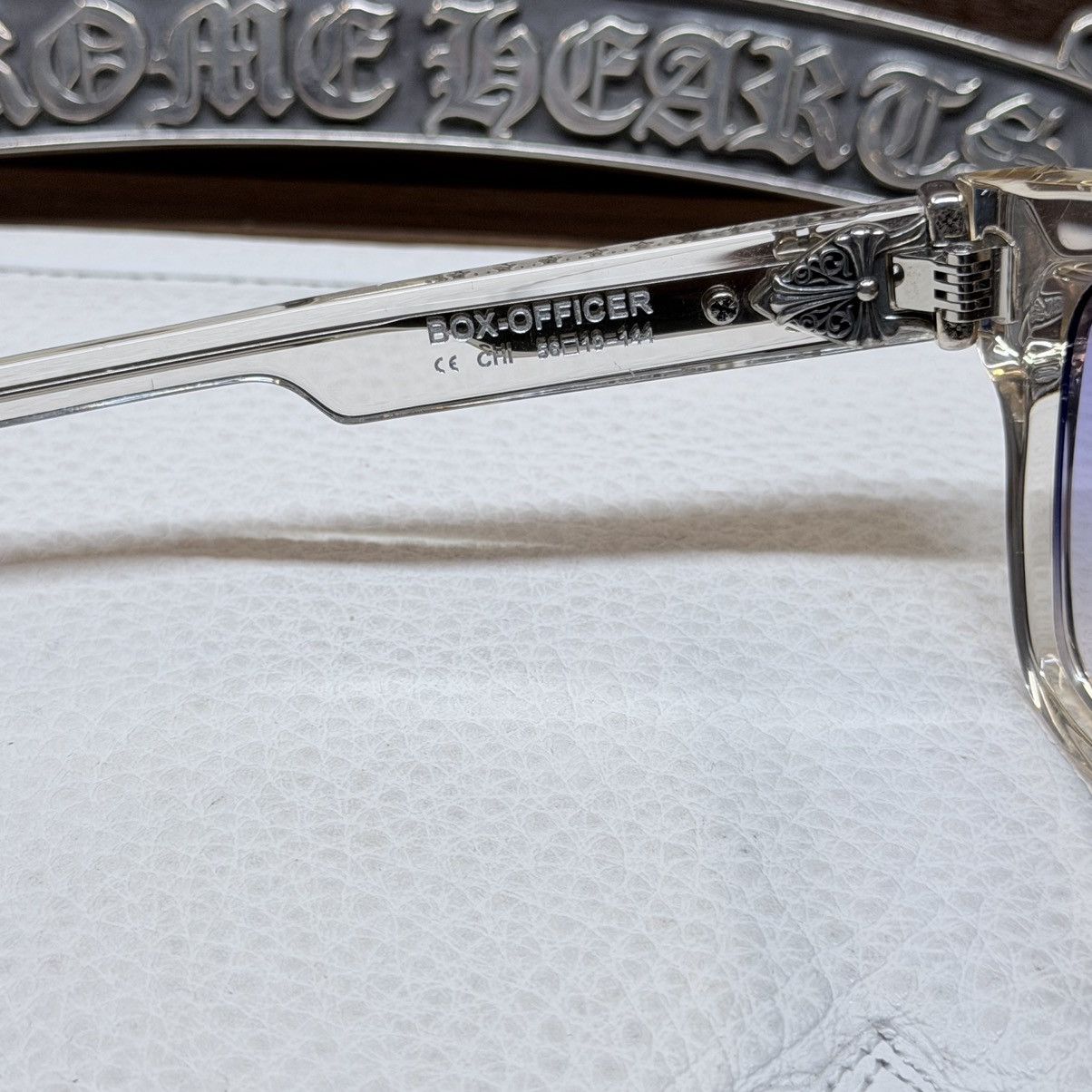 Chrome Hearts Chrome Hearts Box Officer 1/1 Sunglasses Size ONE SIZE - 6 Thumbnail