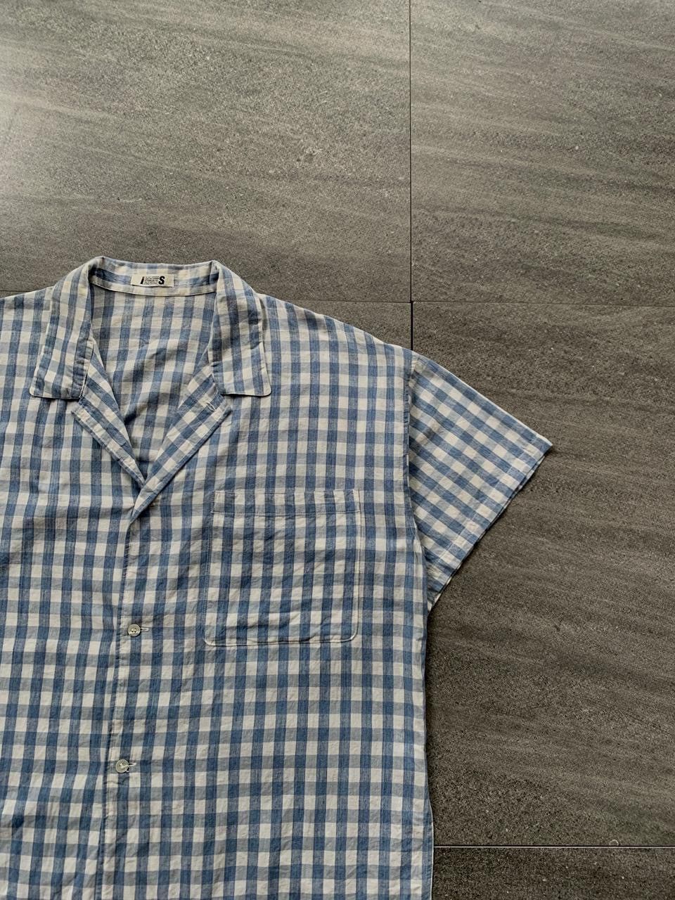 Issey Miyake FREE TAX! Gingham Check Wide Shirt Size US M / EU 48-50 / 2 - 2 Thumbnail