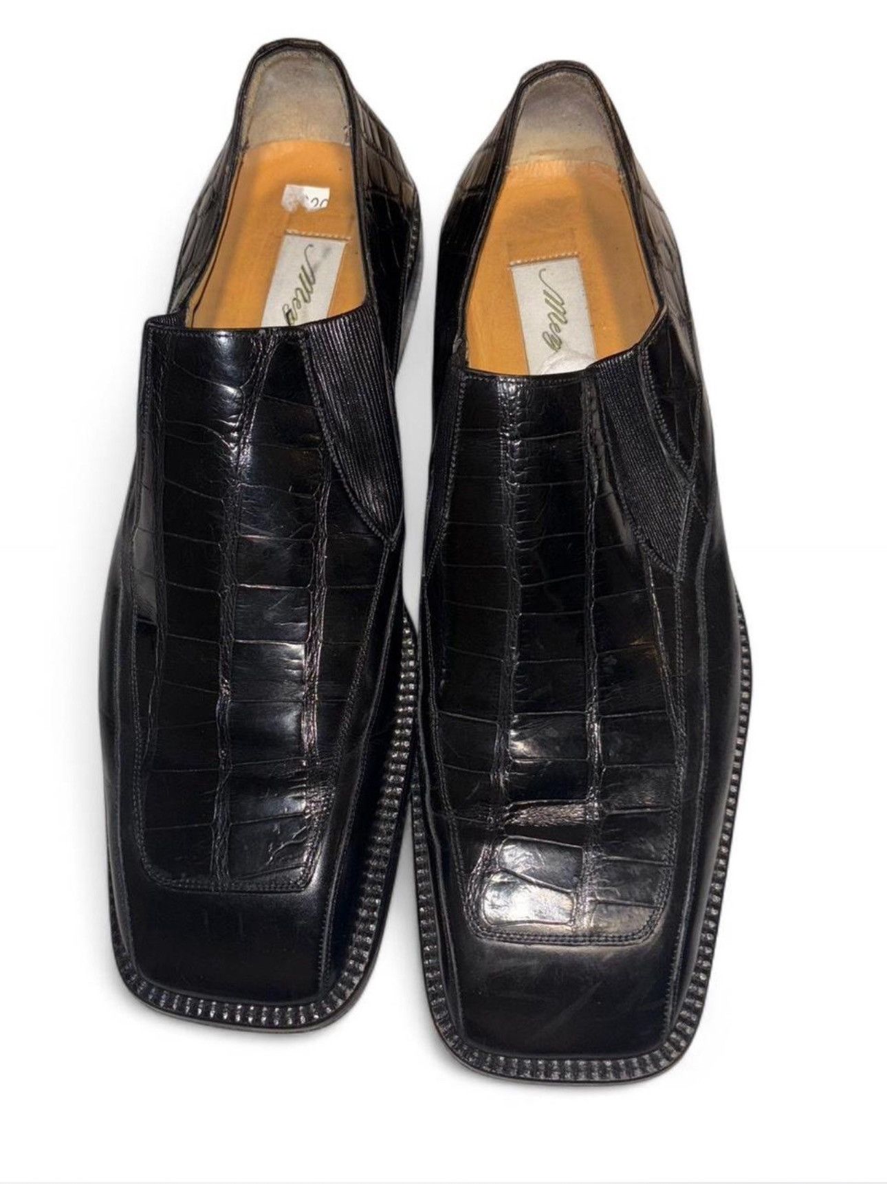 Mezlan × Vintage Mezlan Spanish-made Alligator Loafers Size US 11 / EU 44 - 3 Thumbnail