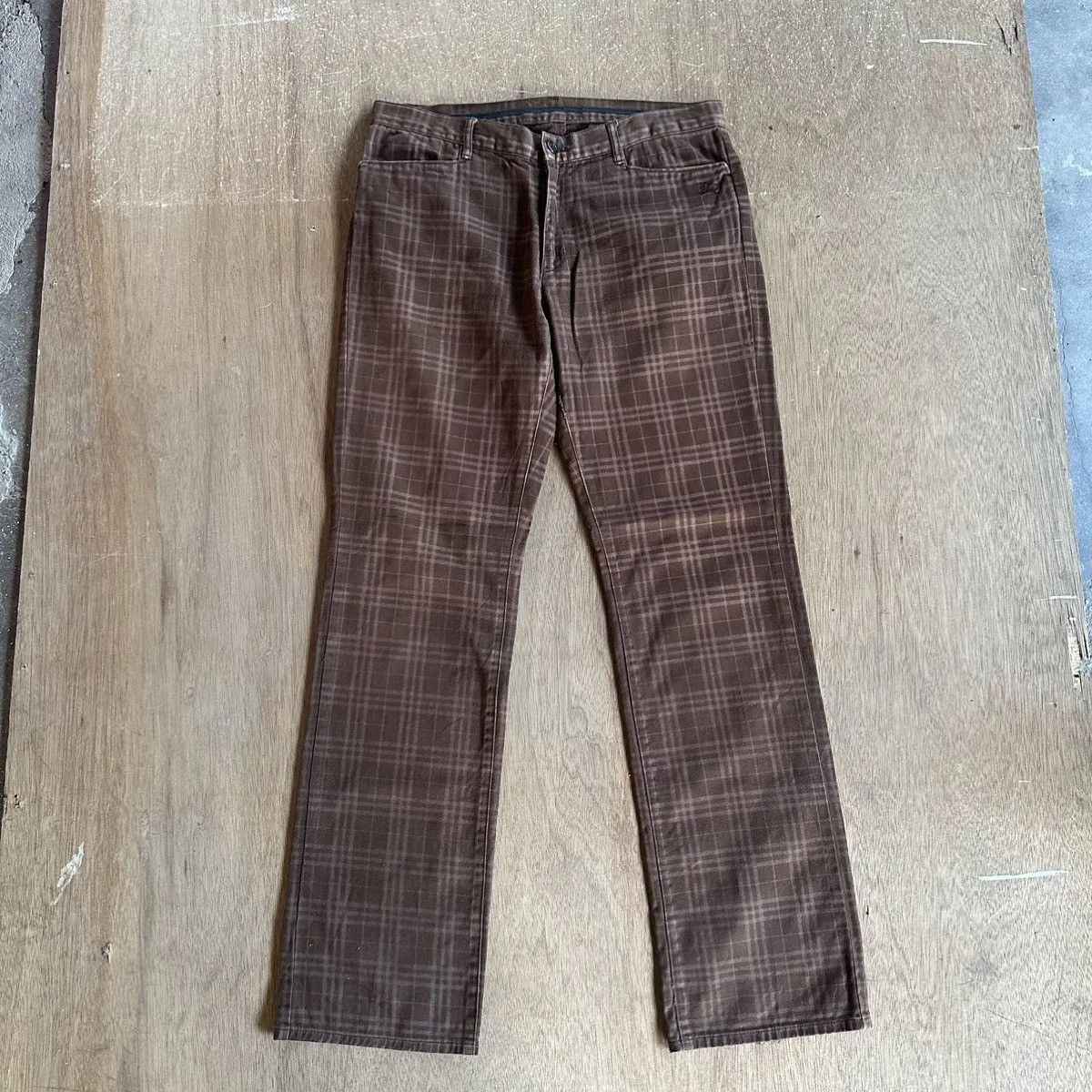Burberry × Designer W33 L32🔥GRAILS💥BURBERRYS BLUELABEL NOVACHECK TROUSER PANTS Size US 33 - 3 Thumbnail