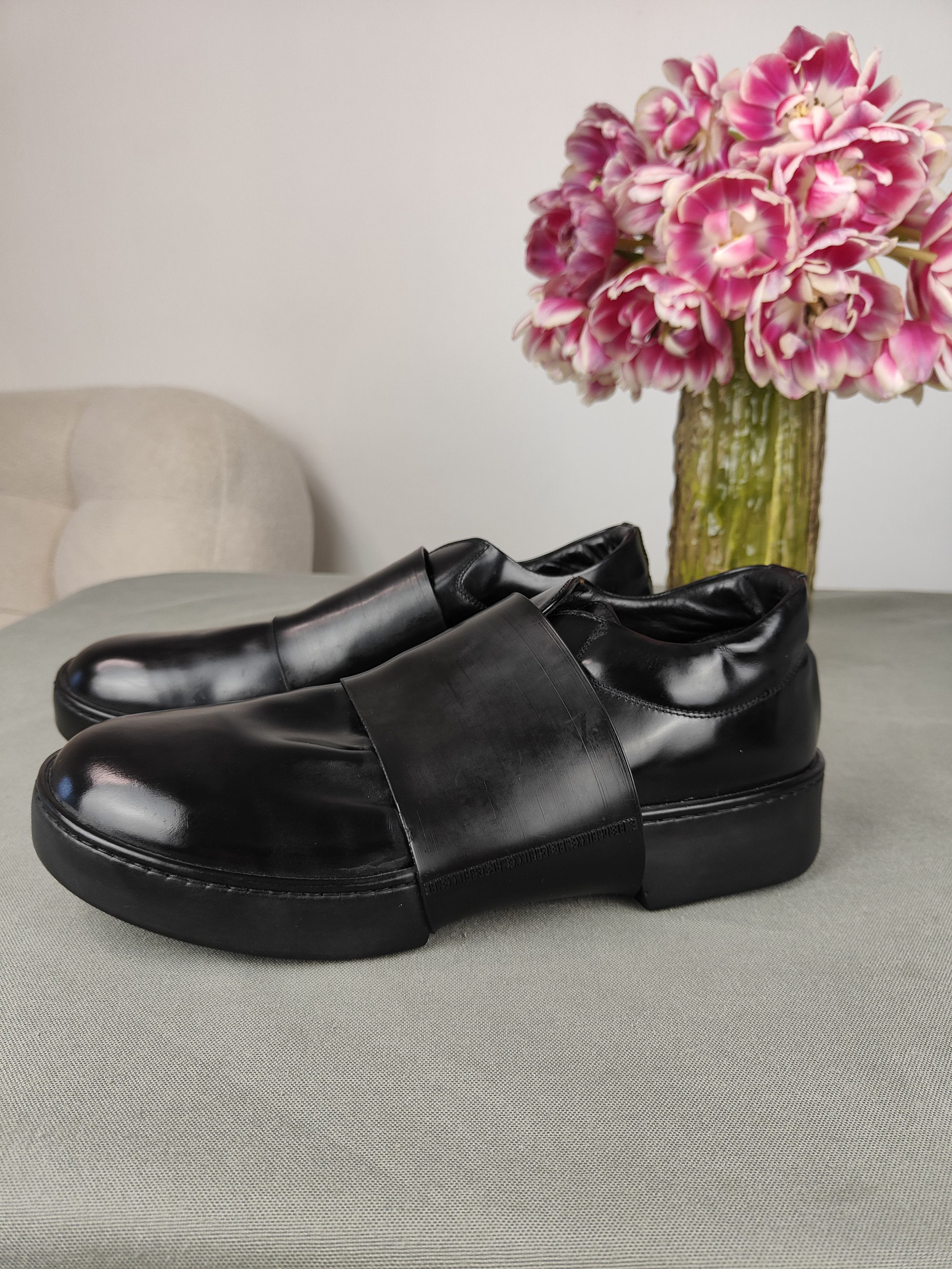 Dirk Bikkembergs Dirk Bikkimbergs Rubber Band Strap Derby Shoes Size US 11 / EU 44 - 3 Thumbnail