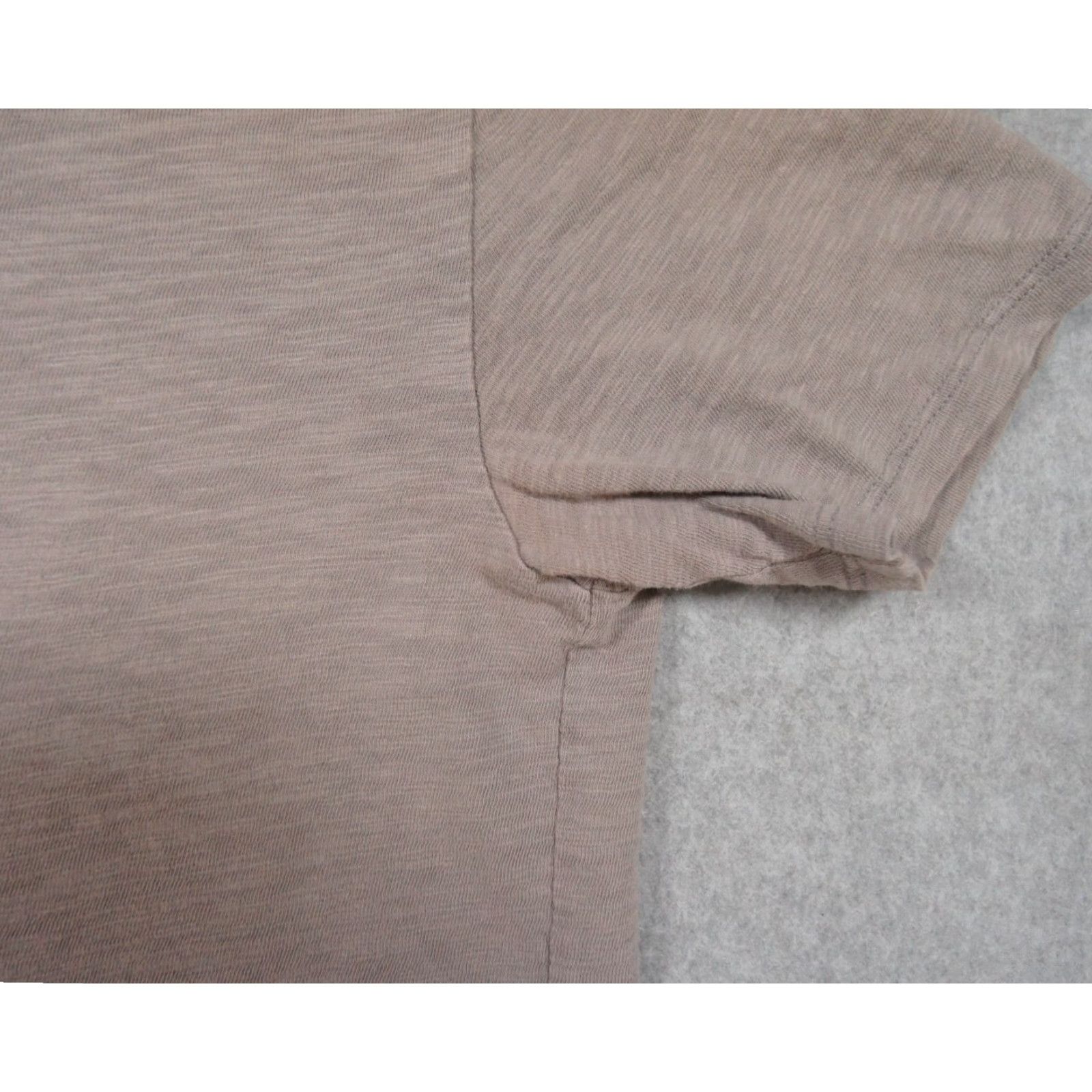 Vince Vince Shirt Men's Small Gray V-Neck Short Sleeve Cotton T-Shirt Preppy Size US S / EU 44-46 / 1 - 6 Thumbnail