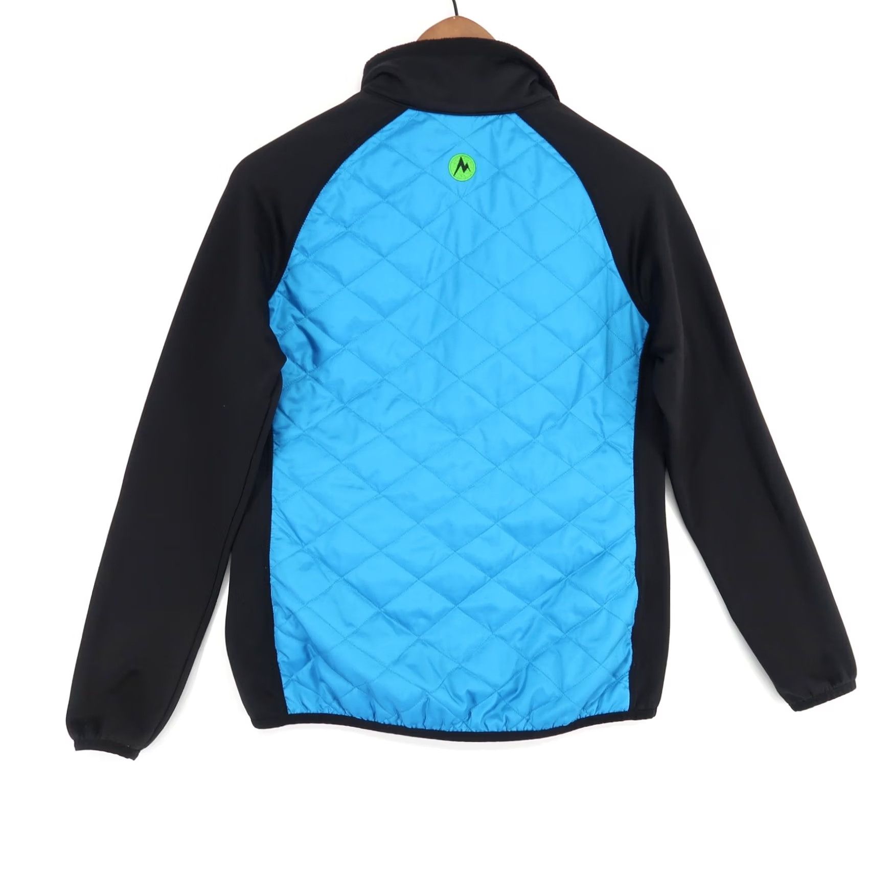 Marmot Marmot Jacket Womens S Blue Hybrid Diamond Quilted Softshell Full Zip Insulated Size S / US 4 / IT 40 - 2 Thumbnail