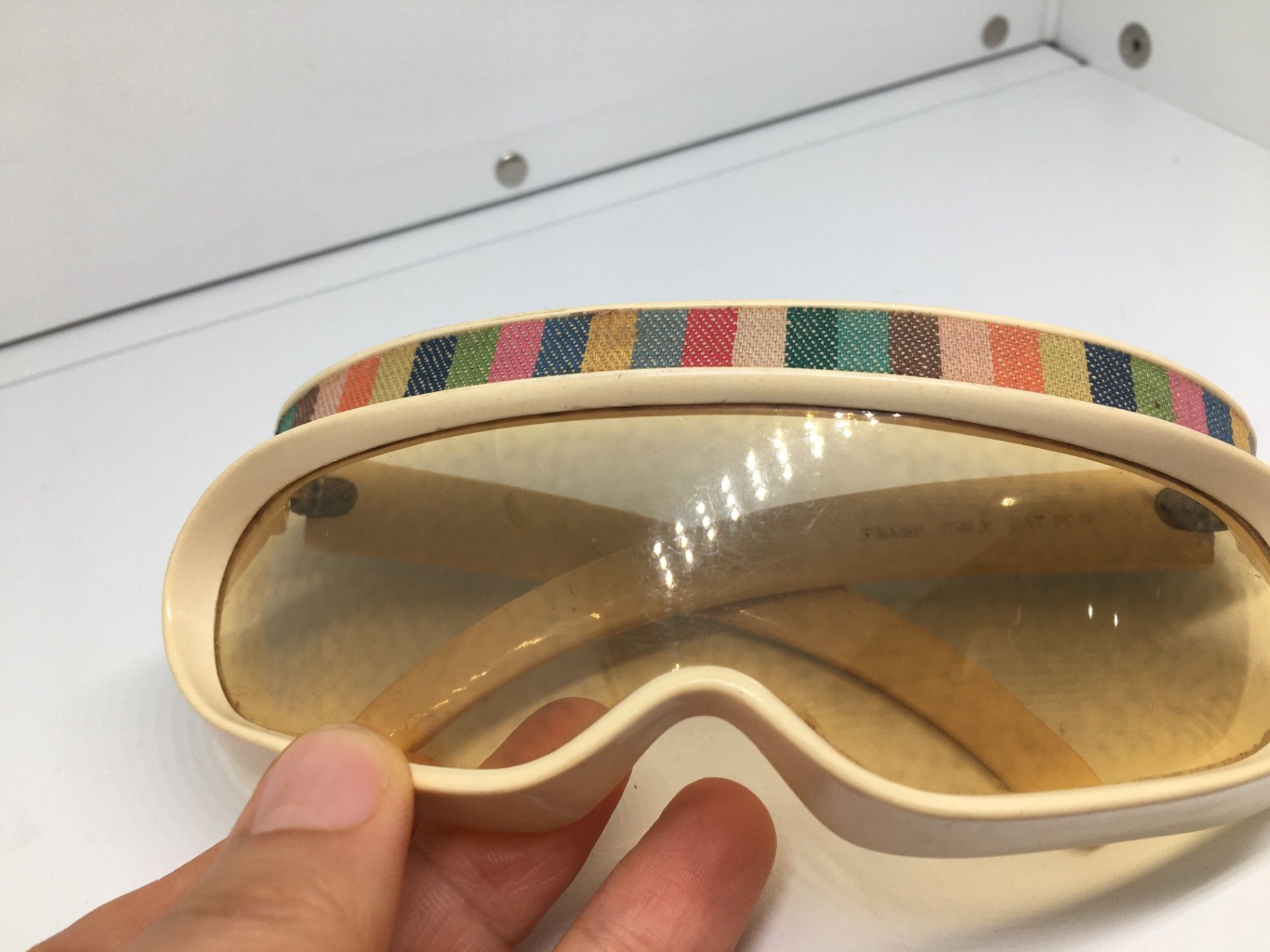 Vintage '66 MOD SPACE AGE FUTURAMA ITALIA OCCHIALI DA SOLE RARE Size ONE SIZE - 9 Thumbnail