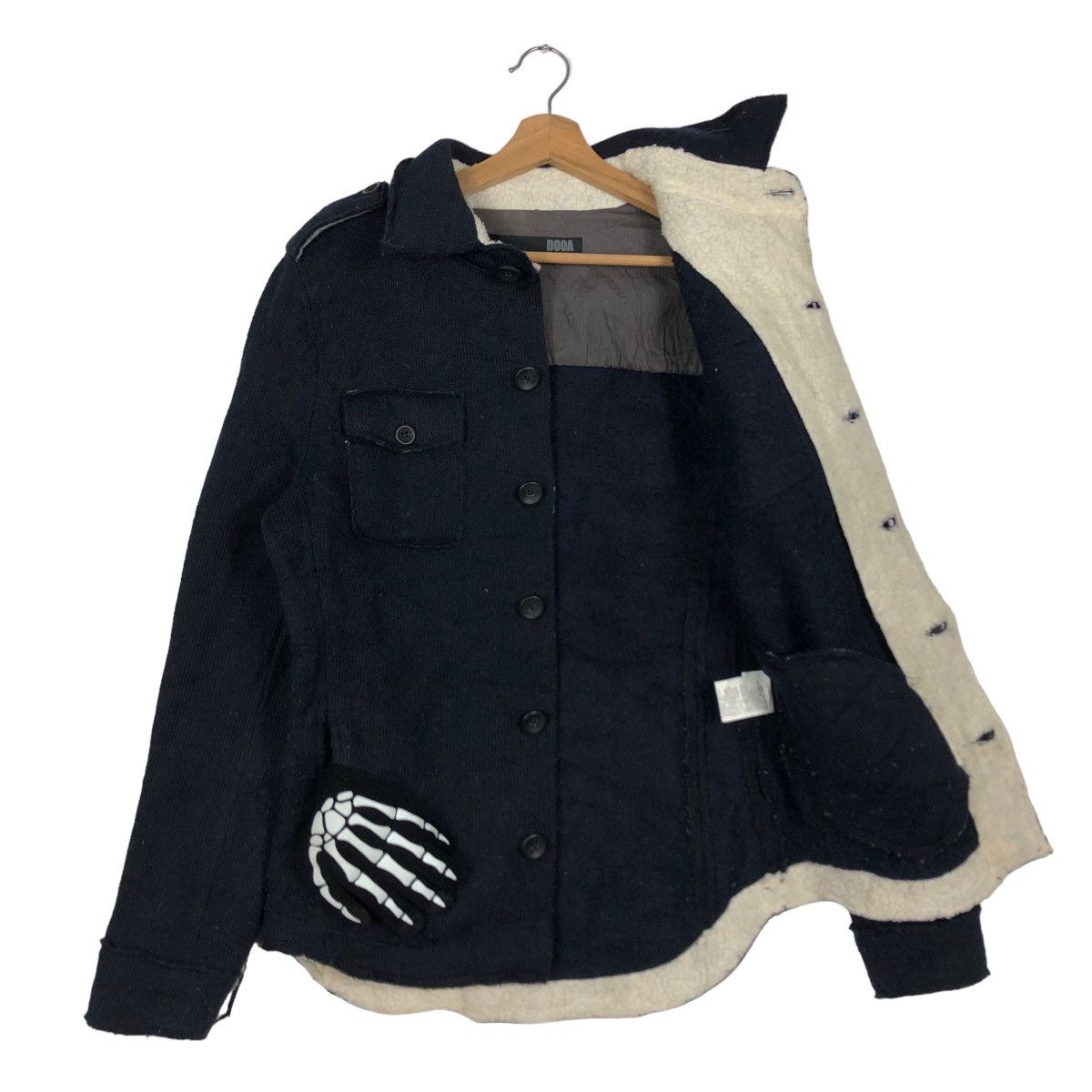 Hysteric Glamour 🔥90’s Italian Designer Doaa Bomber Jacket Big Logo Size US S / EU 44-46 / 1 - 8 Thumbnail