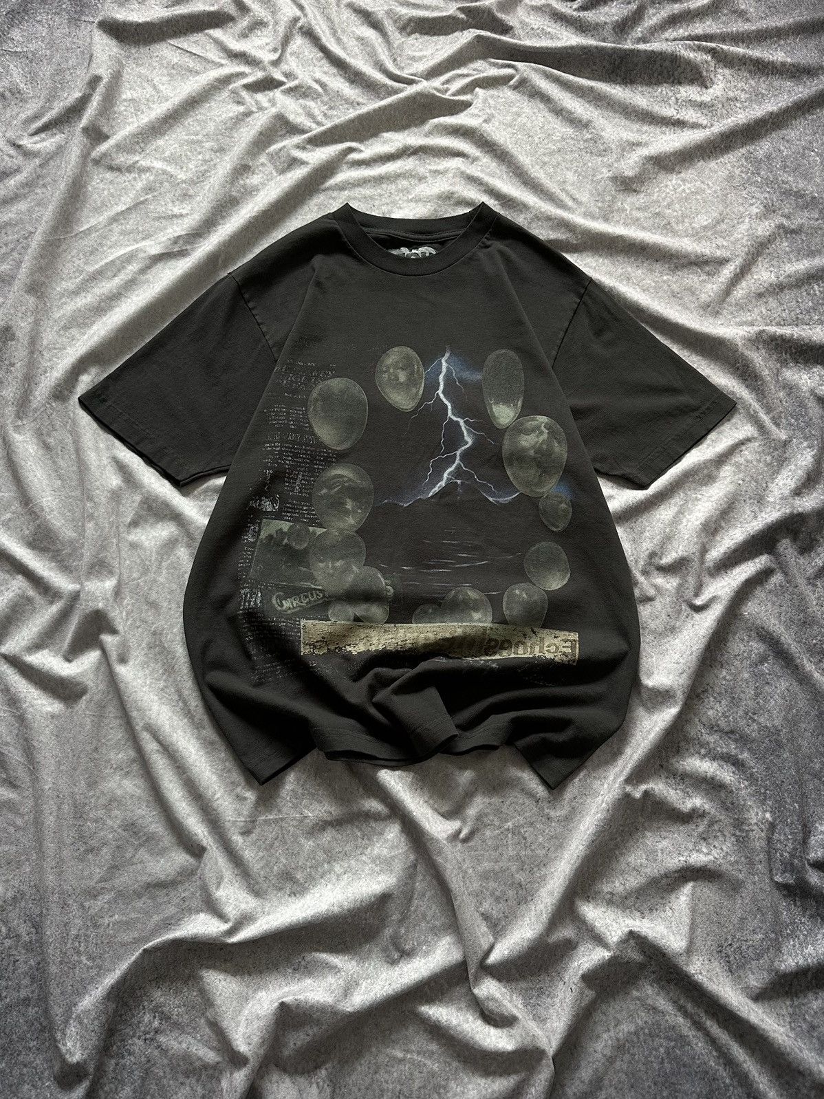 Travis Scott Travis Scott Utopia Black Delestro 2023 Tour Merch Shirt Size US M / EU 48-50 / 2 - 6 Thumbnail