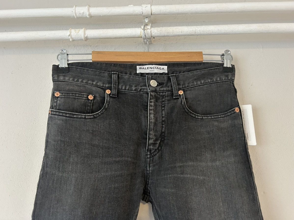 Balenciaga Balenciaga Slim-Fit Distressed Denim Jeans Size US 28 / EU 44 - 2 Thumbnail