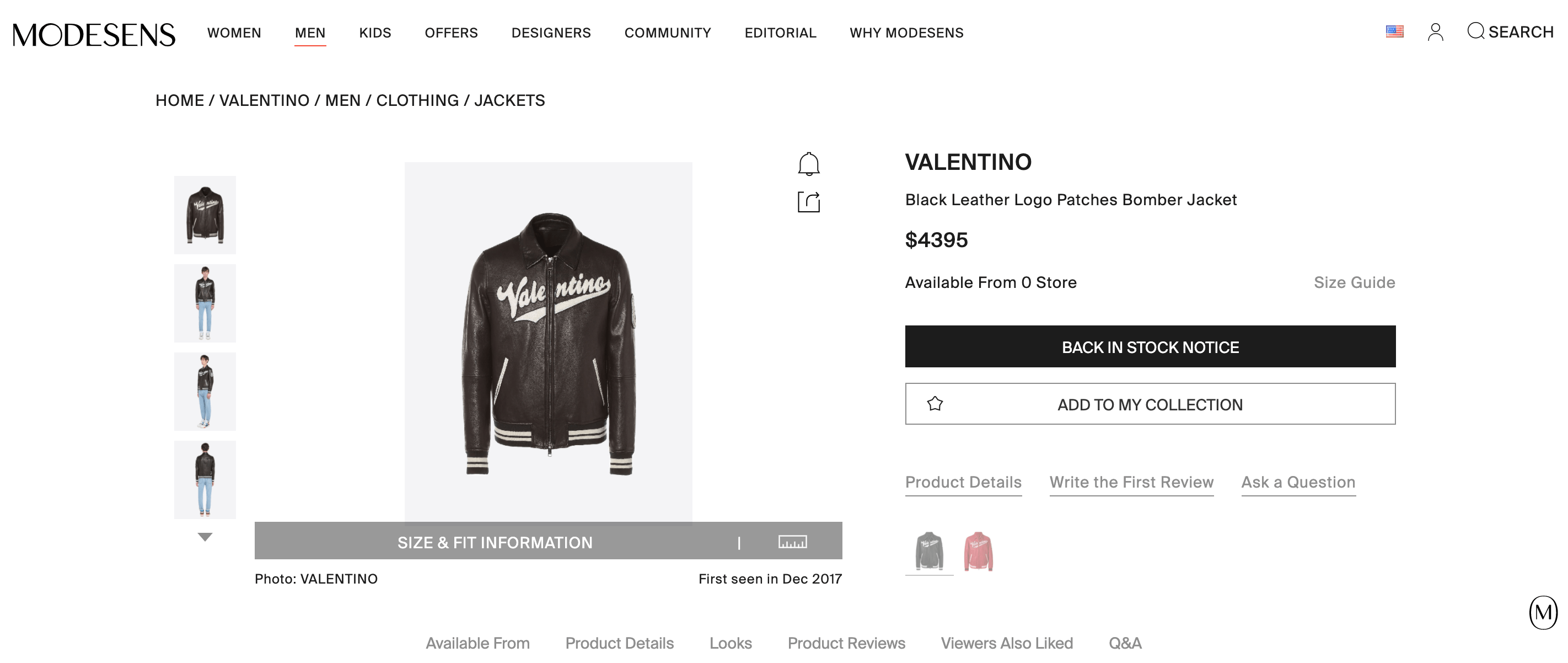 Valentino [🔥🔥Grail🔥🔥] Valentino Logo Leather Bomber Jacket Size US M / EU 48-50 / 2 - 2 Thumbnail