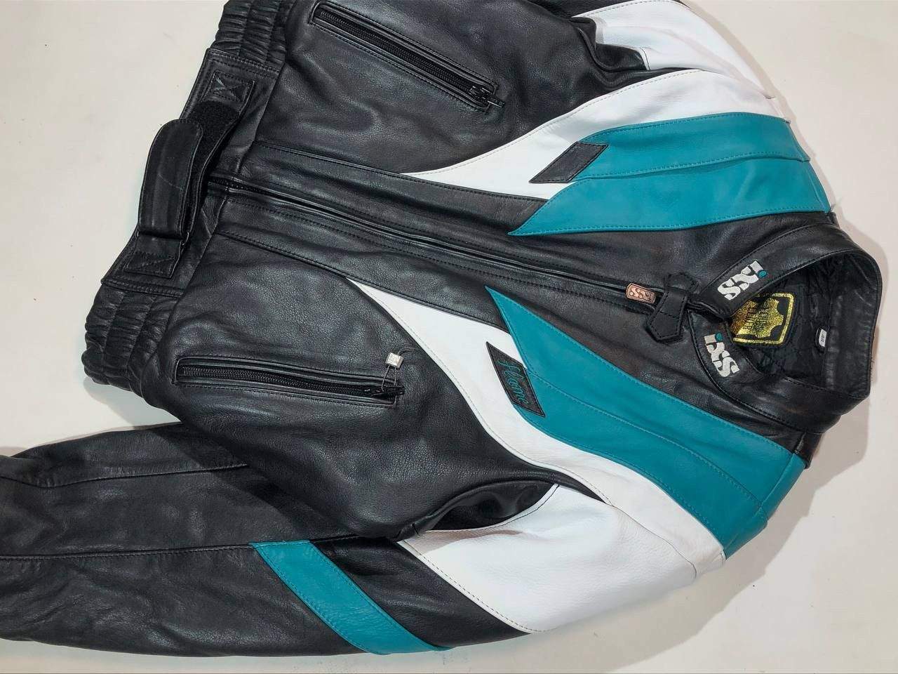 Japanese Brand IXS Racing Moto Leather Jacket Vintage Size US S / EU 44-46 / 1 - 5 Thumbnail