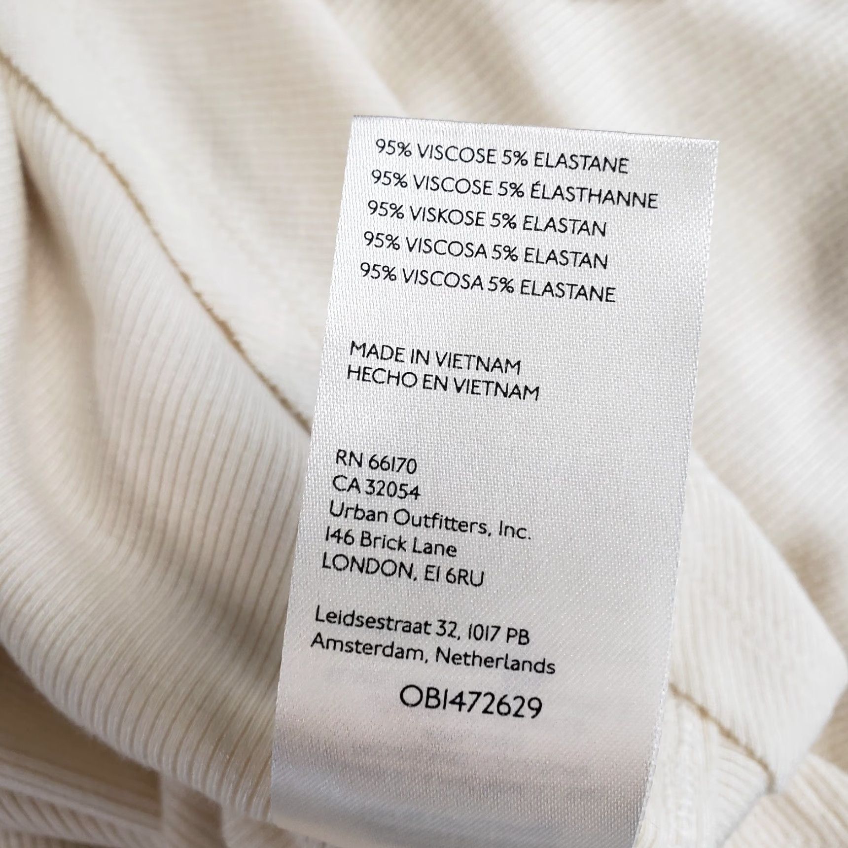 Vintage We The Free Womens Tank Top M Ivory Viscose Blend Sz Medium Rock Your World Size M / US 6-8 / IT 42-44 - 6 Thumbnail