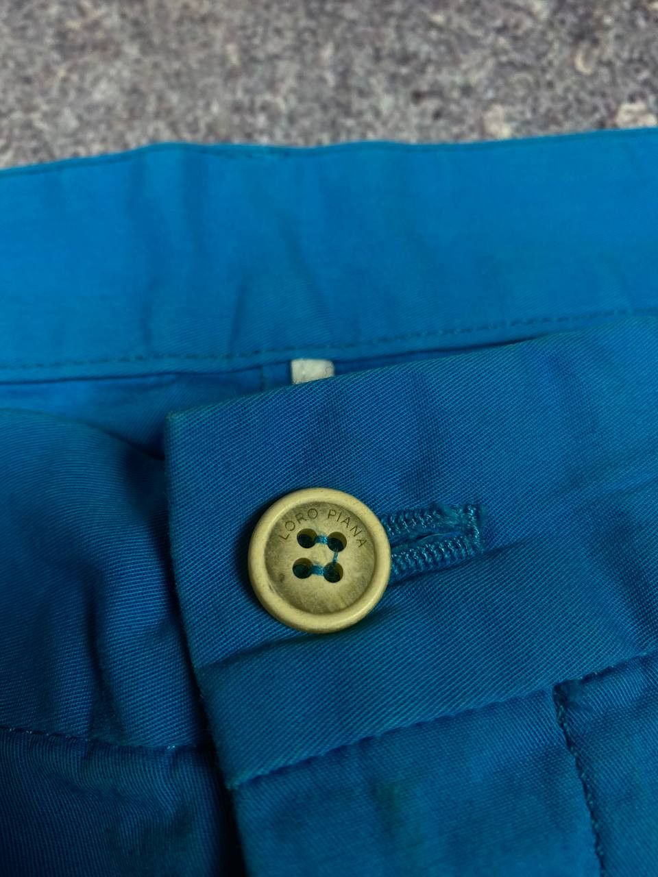 Size 58 Blue Rare Vintage Loro Piana Shorts