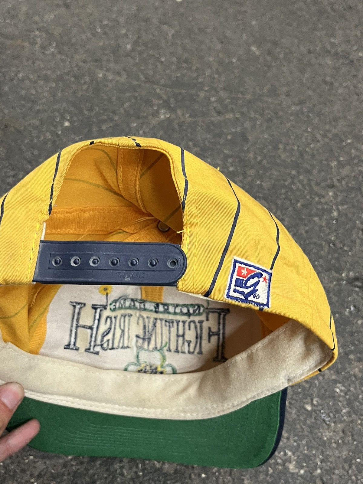 The Game × Vintage Vintage notre dame pin stipe hat streetwear hype rare Size ONE SIZE - 4 Thumbnail