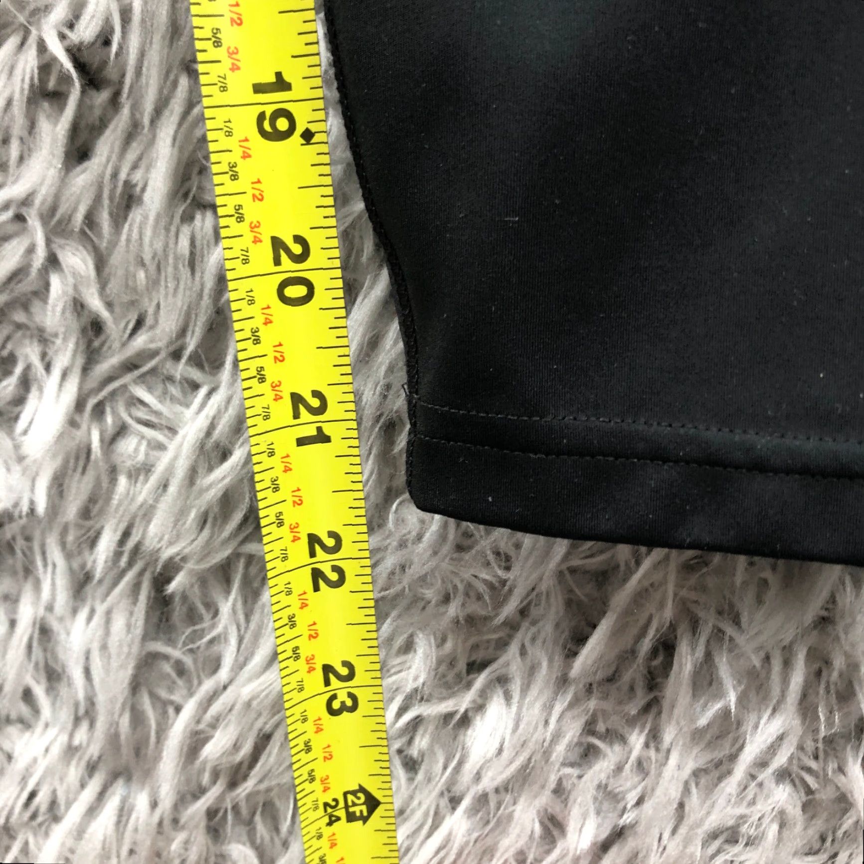 Avia Avia Leggings Womens M Medium Gray Black Capri Yoga Pants Compression Capris Size 32" / US 10 / IT 46 - 3 Thumbnail